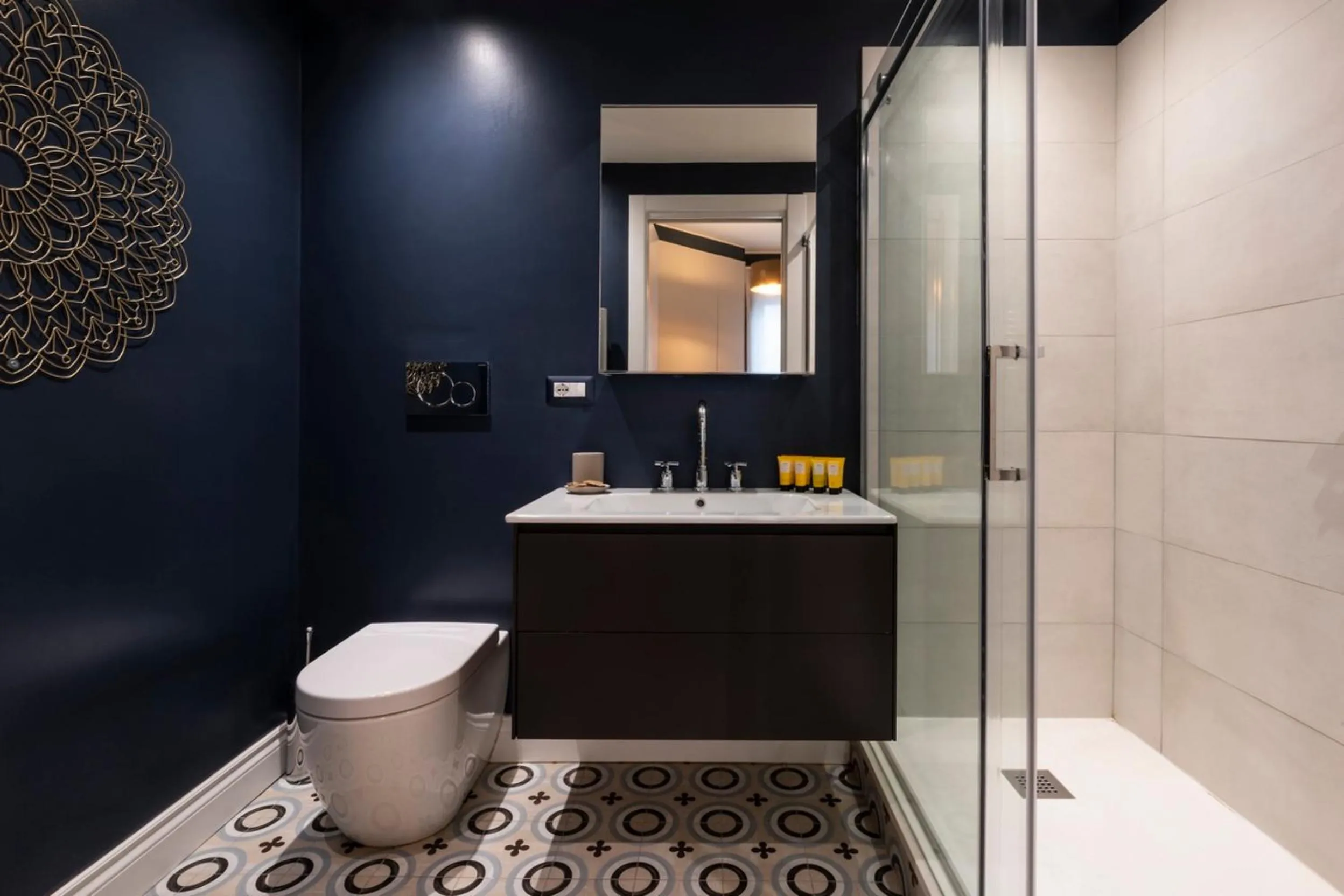 Bathroom in Heart Milan Apartments Sforza Duomo