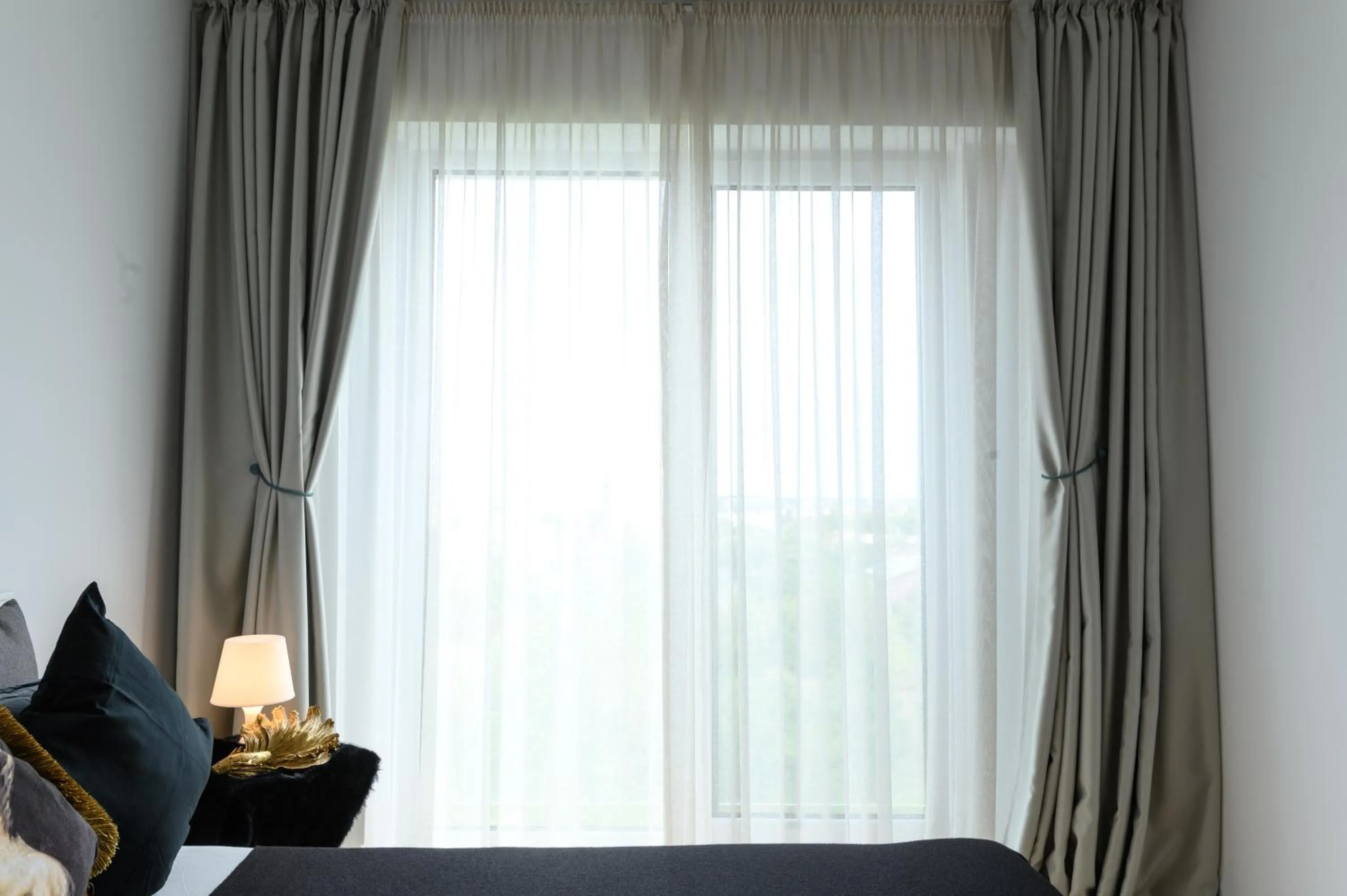 View (from property/room), Bed in North Artistique - Aviatiei