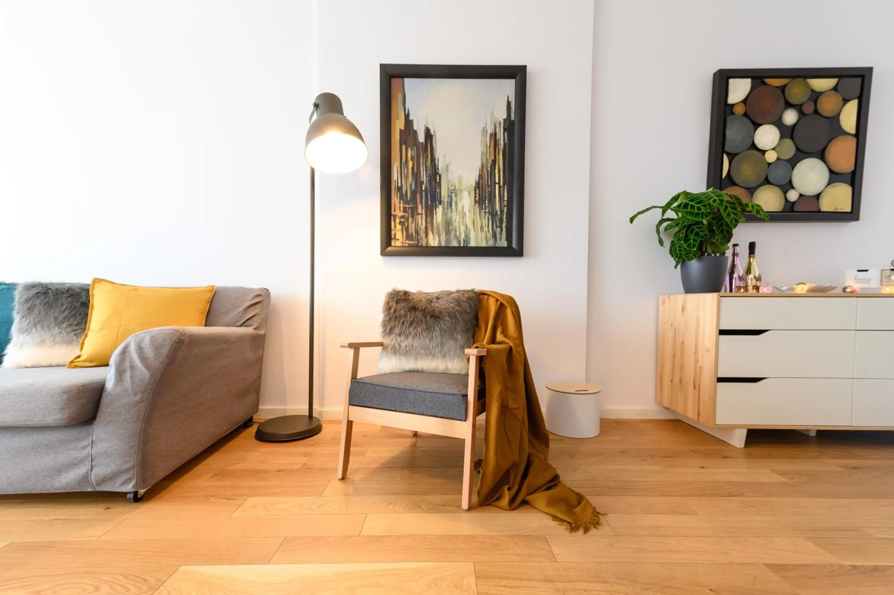 Living room in North Artistique - Aviatiei