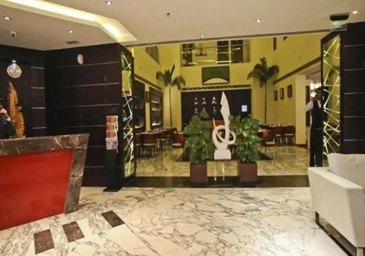 Lobby or reception in Hotel DS Clarks Inn Gurgaon Lobby or reception in Hotel DS Clarks Inn Gurgaon