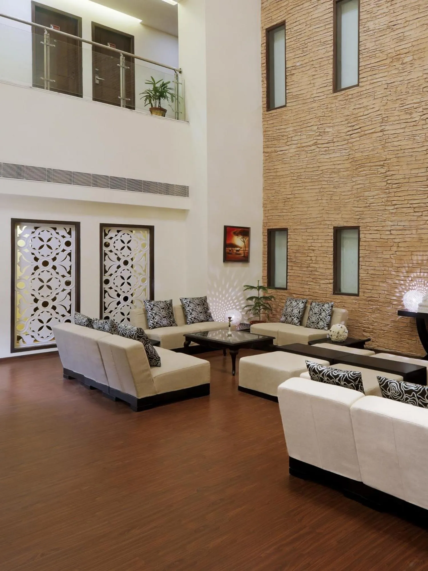 Seating area in Hotel DS Clarks Inn Gurgaon