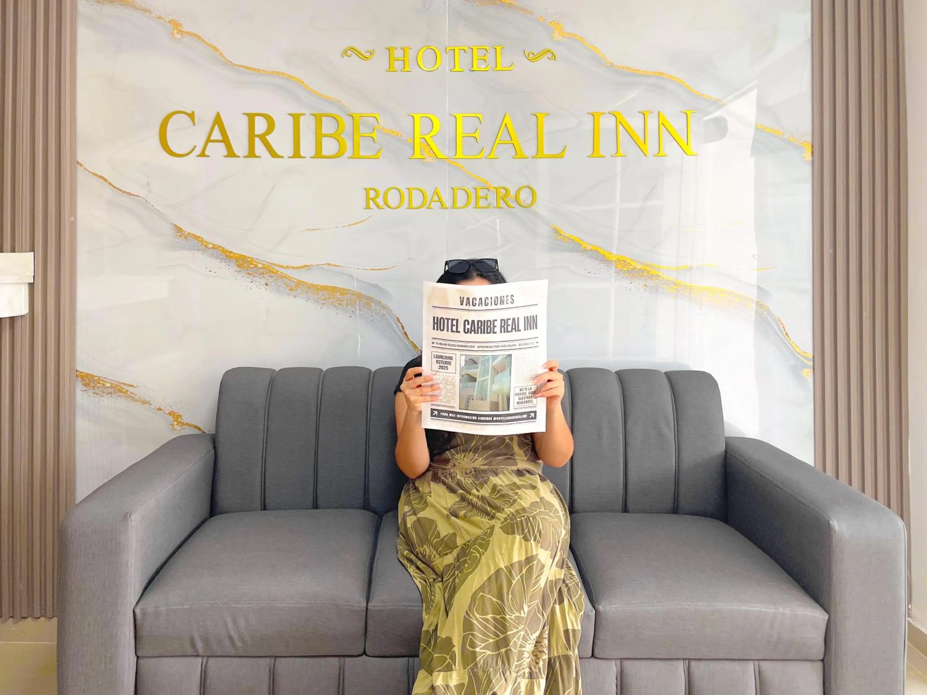 Lobby or reception in Hotel Caribe Real Inn