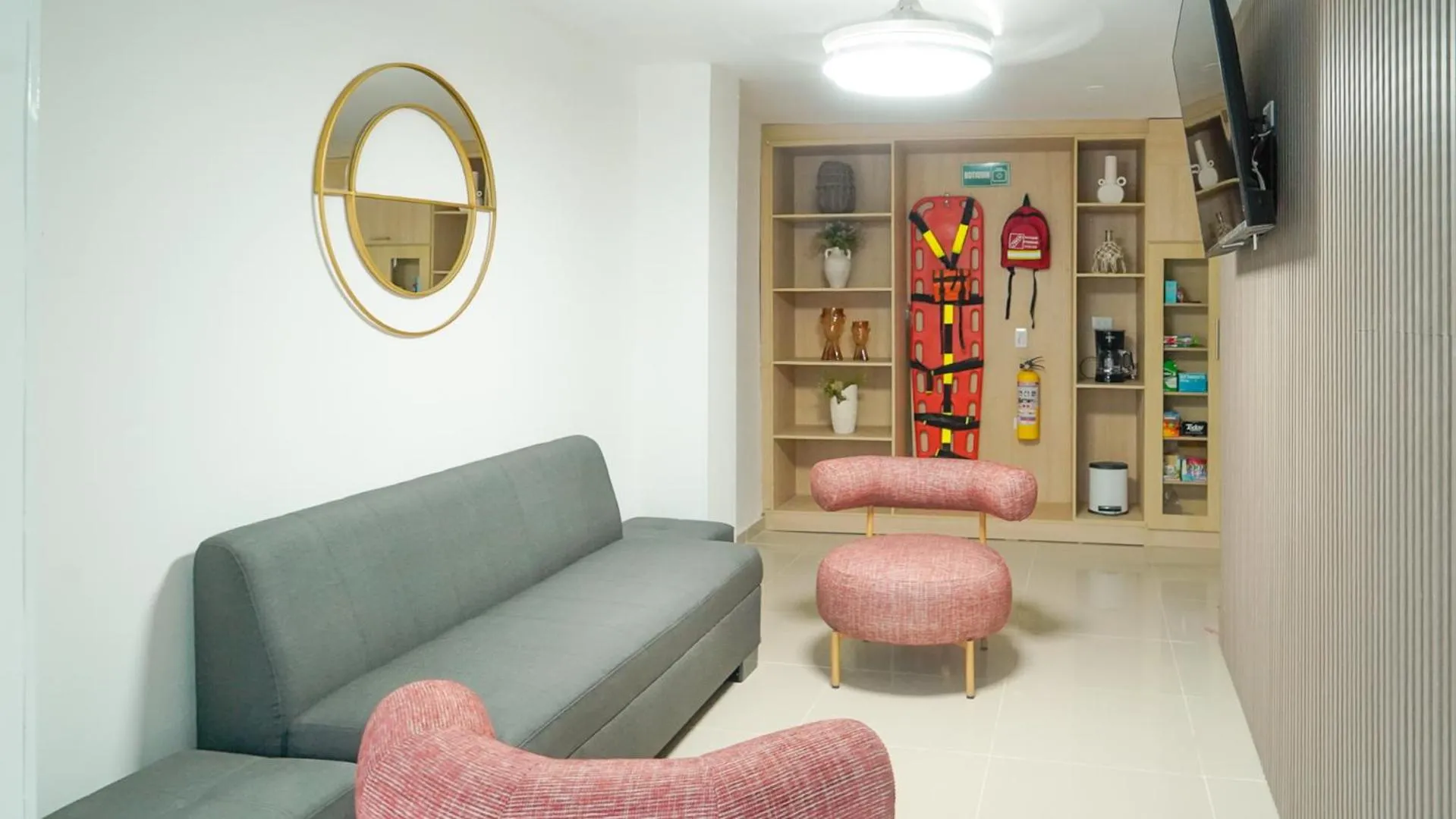 Living room in Hotel Caribe Real Inn