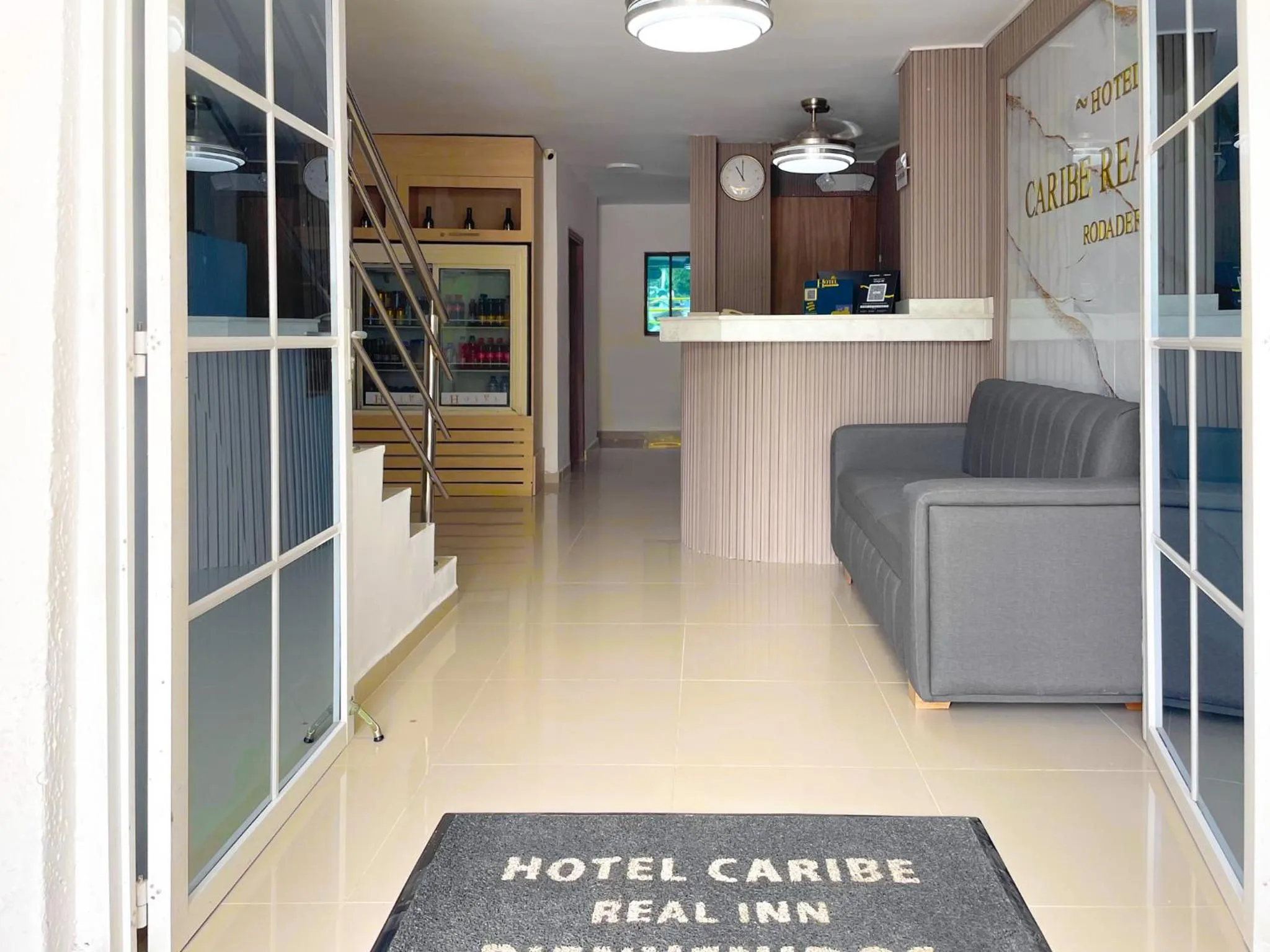 Lobby or reception in Hotel Caribe Real Inn