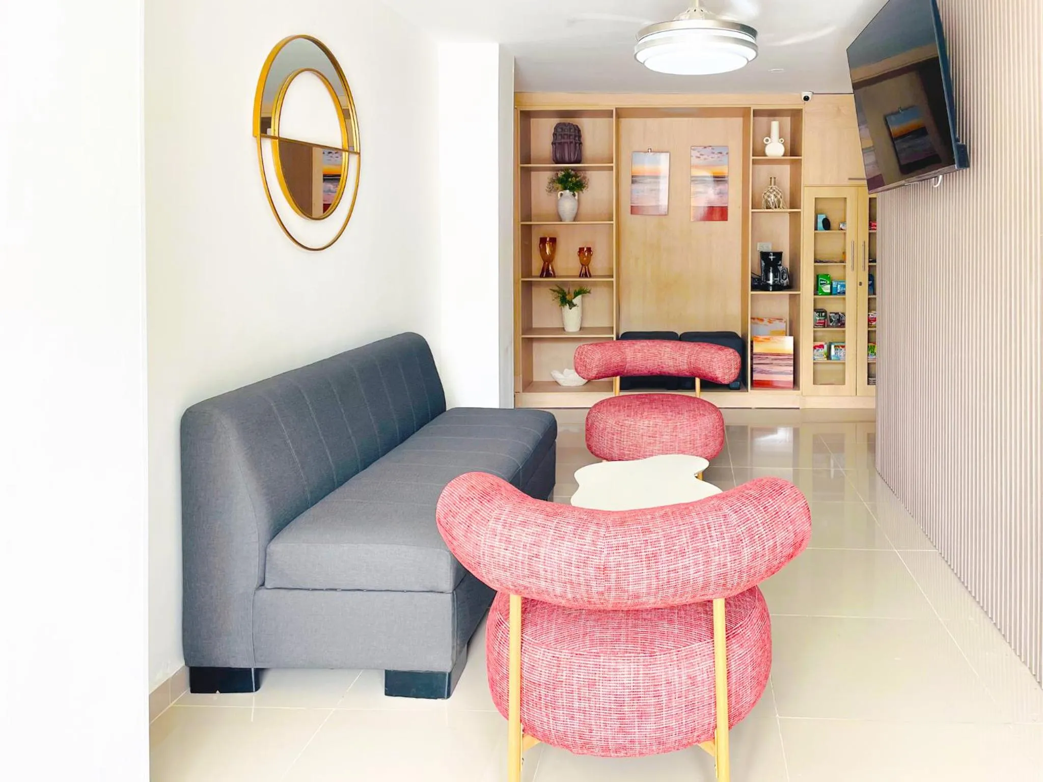 Seating area in Hotel Caribe Real Inn
