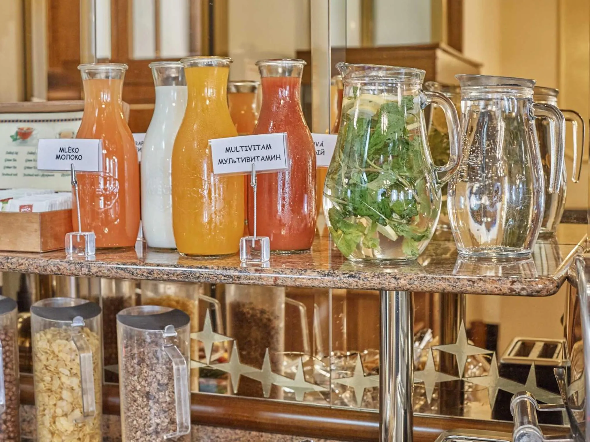 Buffet breakfast in Hotel Sirius