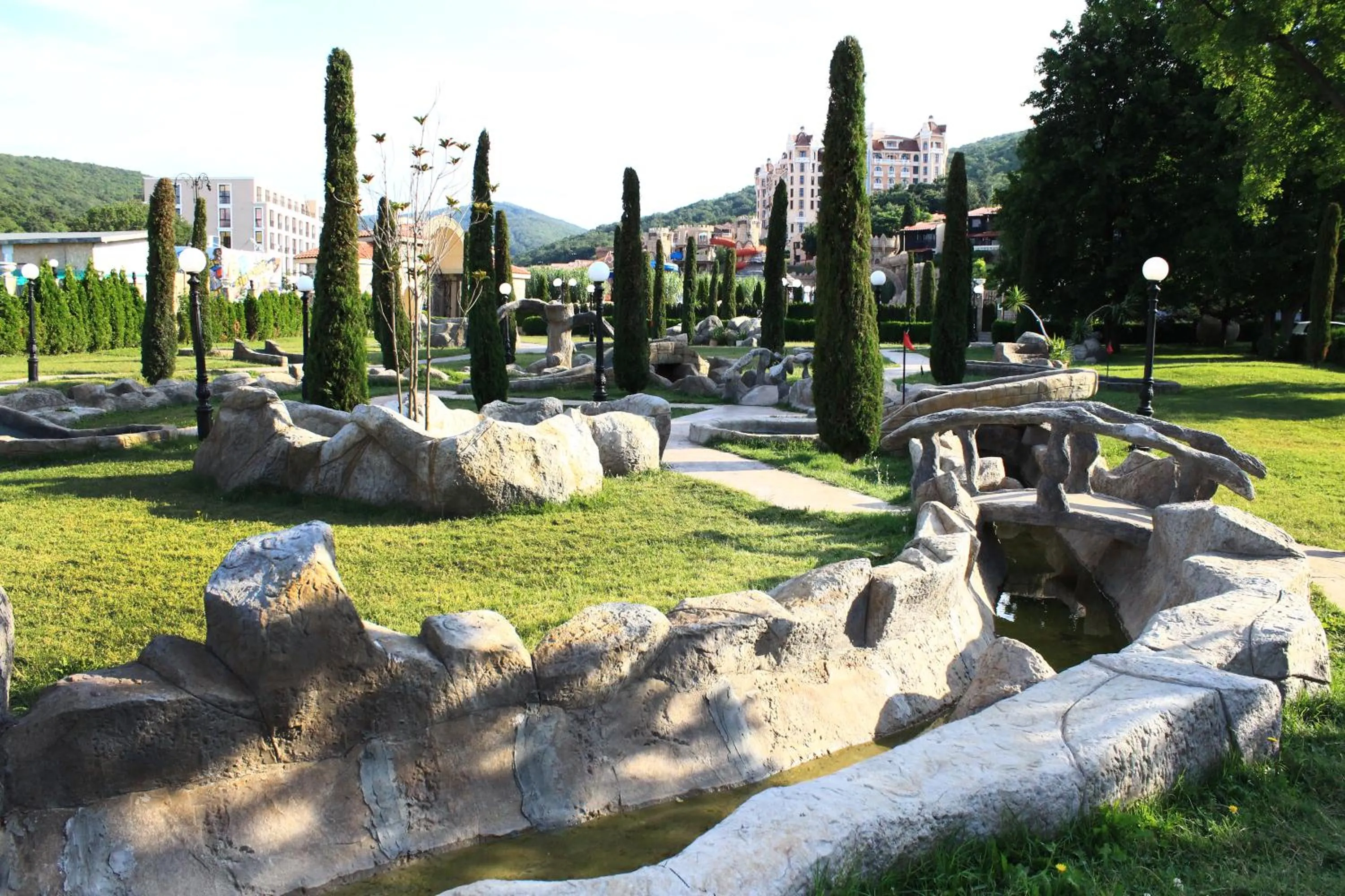 Minigolf in Villas Elenite Premium
