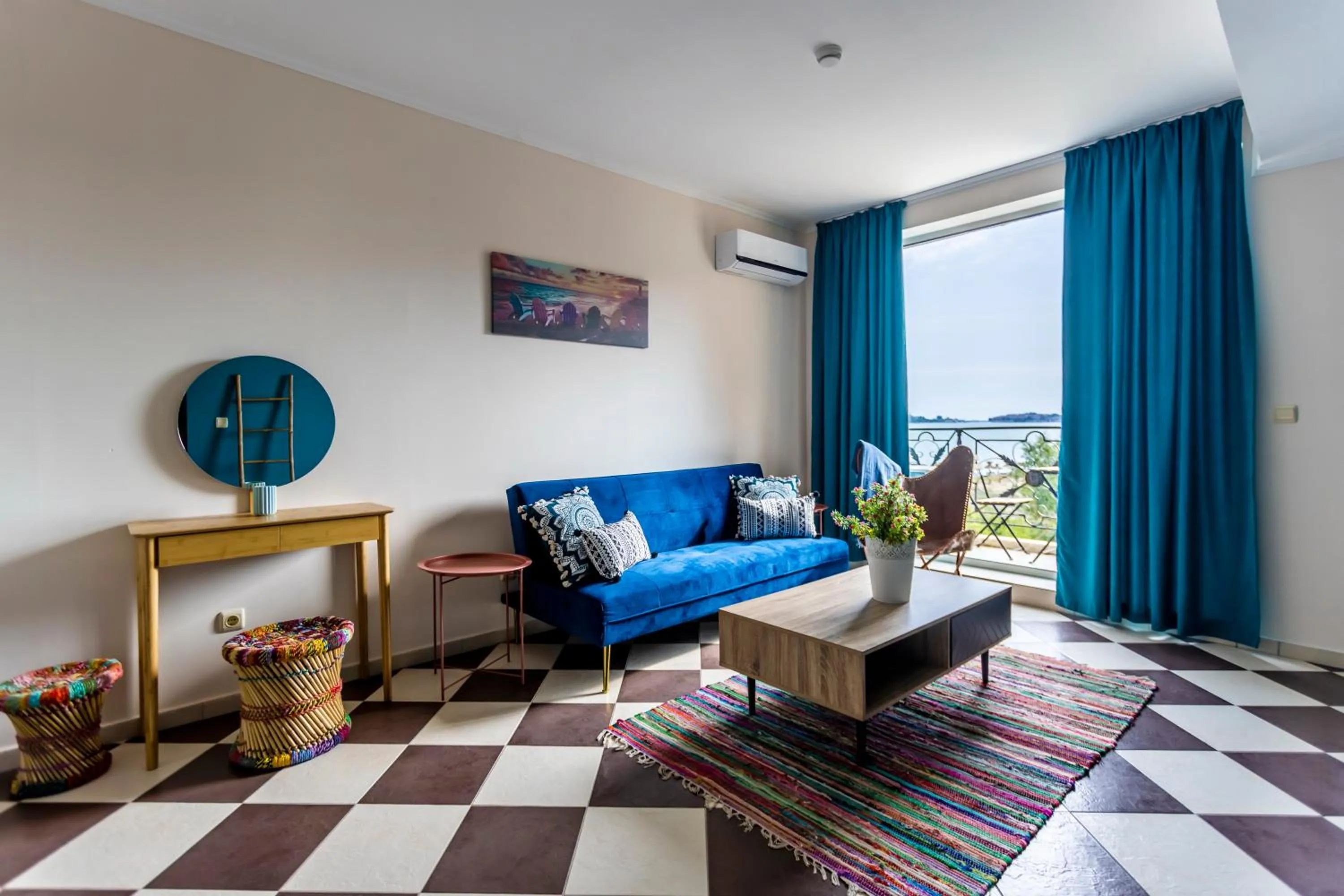 Living room in Touristic Complex Hacienda Beach Apartments Sozopol