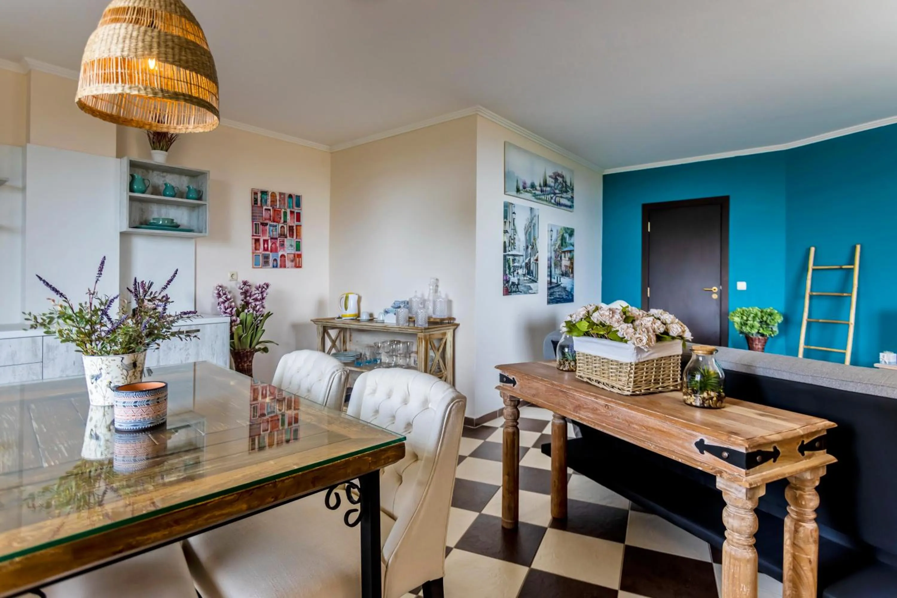 Living room in Touristic Complex Hacienda Beach Apartments Sozopol