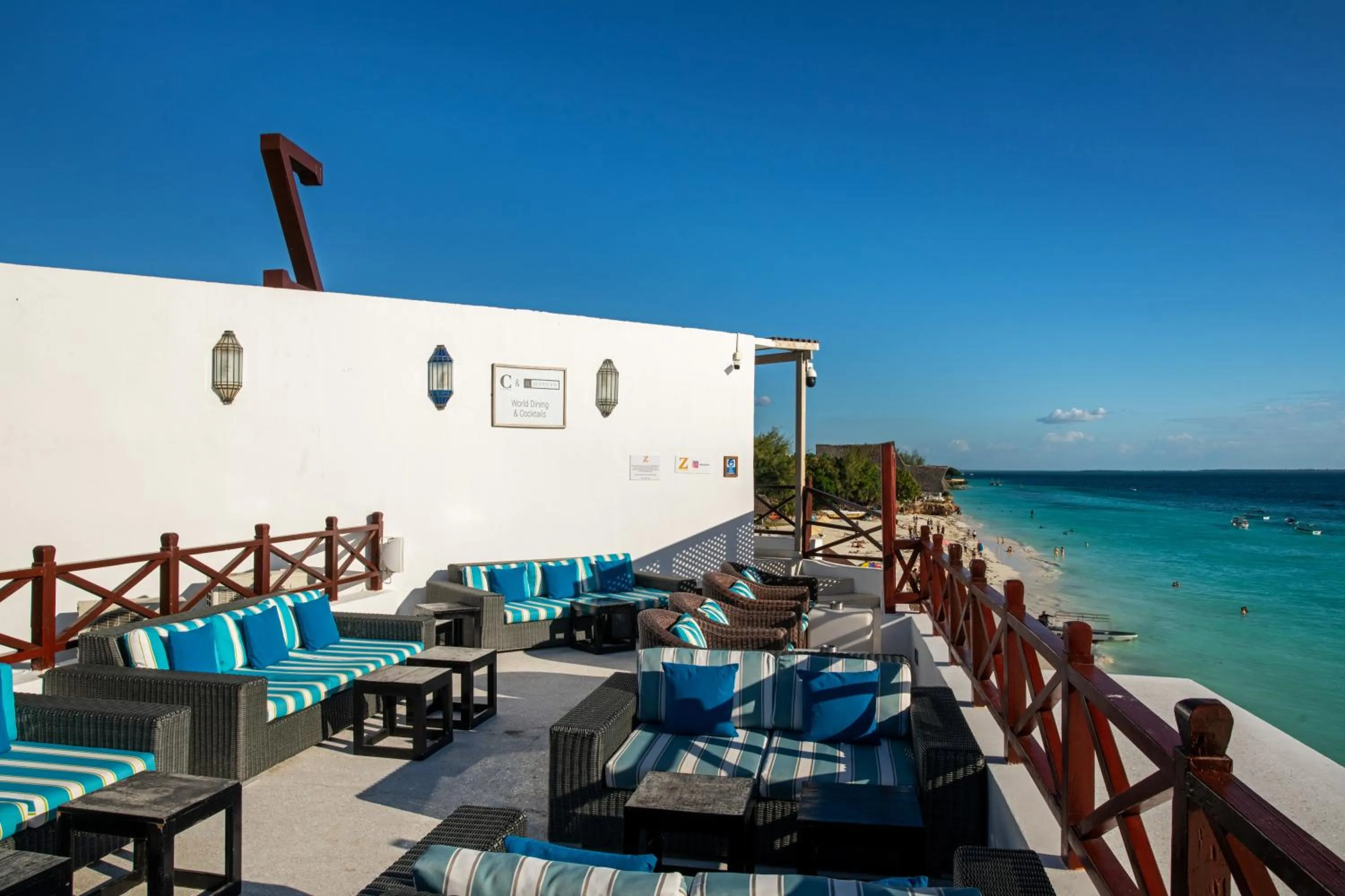 Seating area in Z Hotel & Z2 Hotel