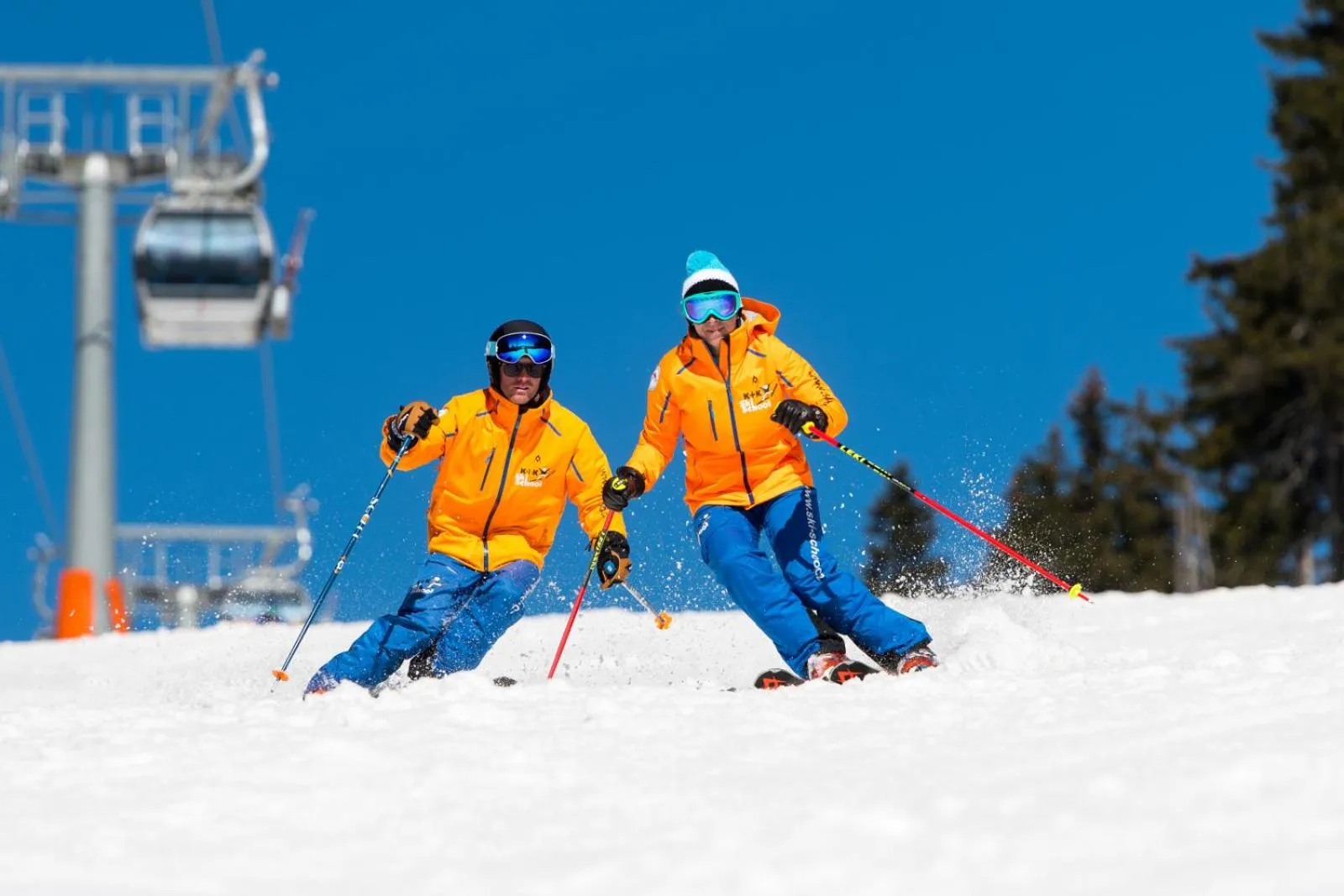 Skiing in Hotel U Kabinky