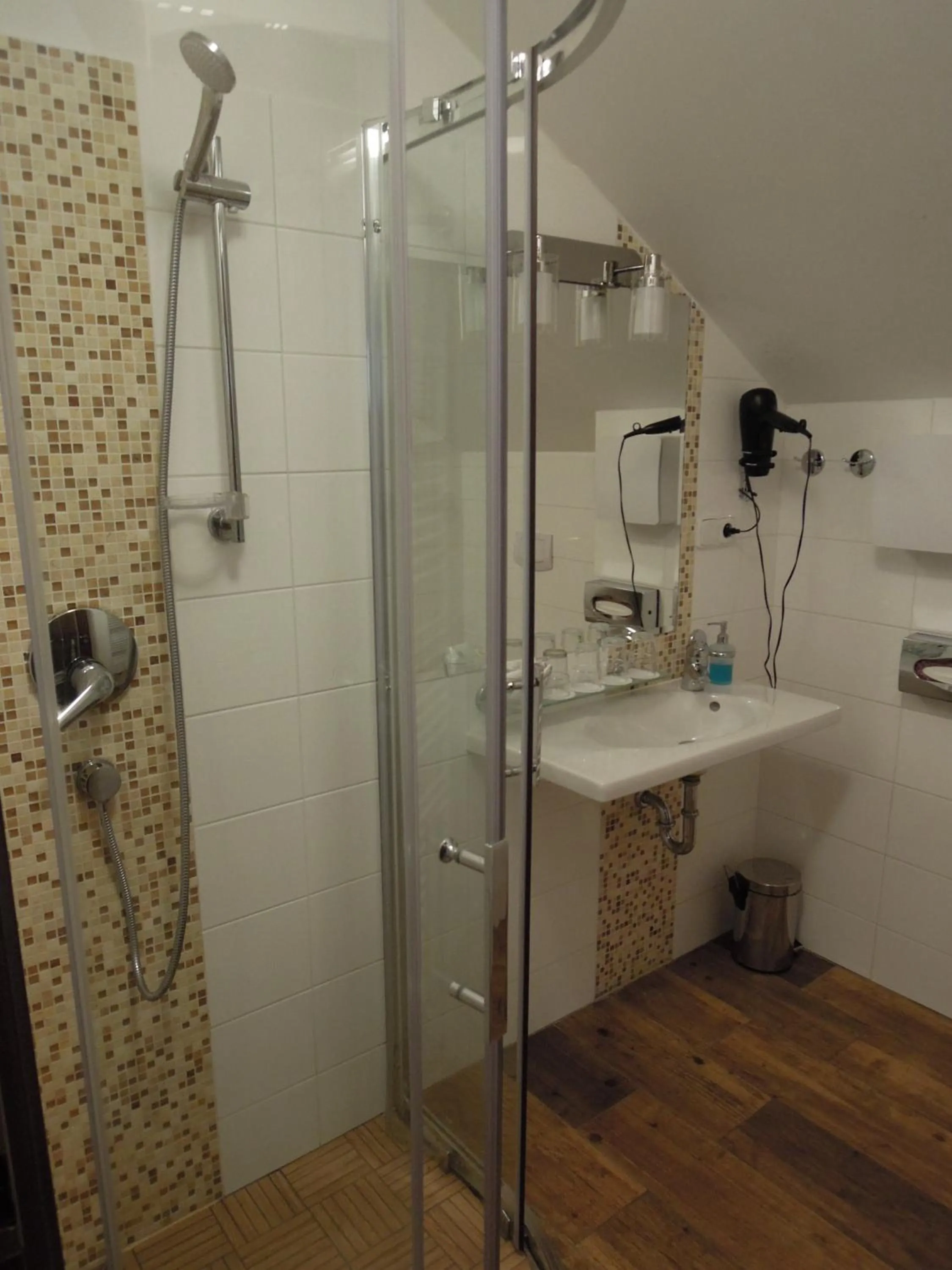 Bathroom in Hotel U Kabinky