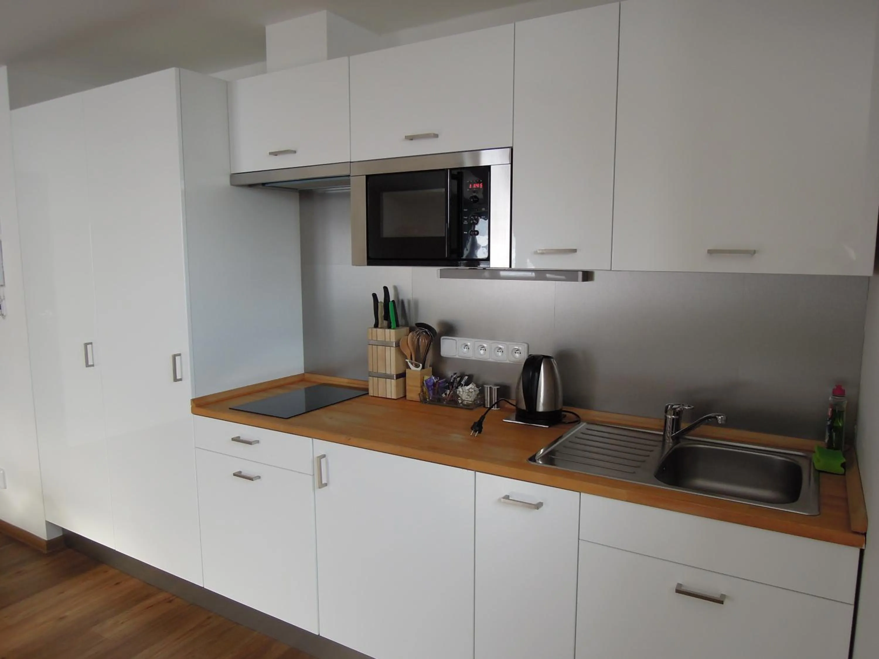 Kitchen or kitchenette in Hotel U Kabinky