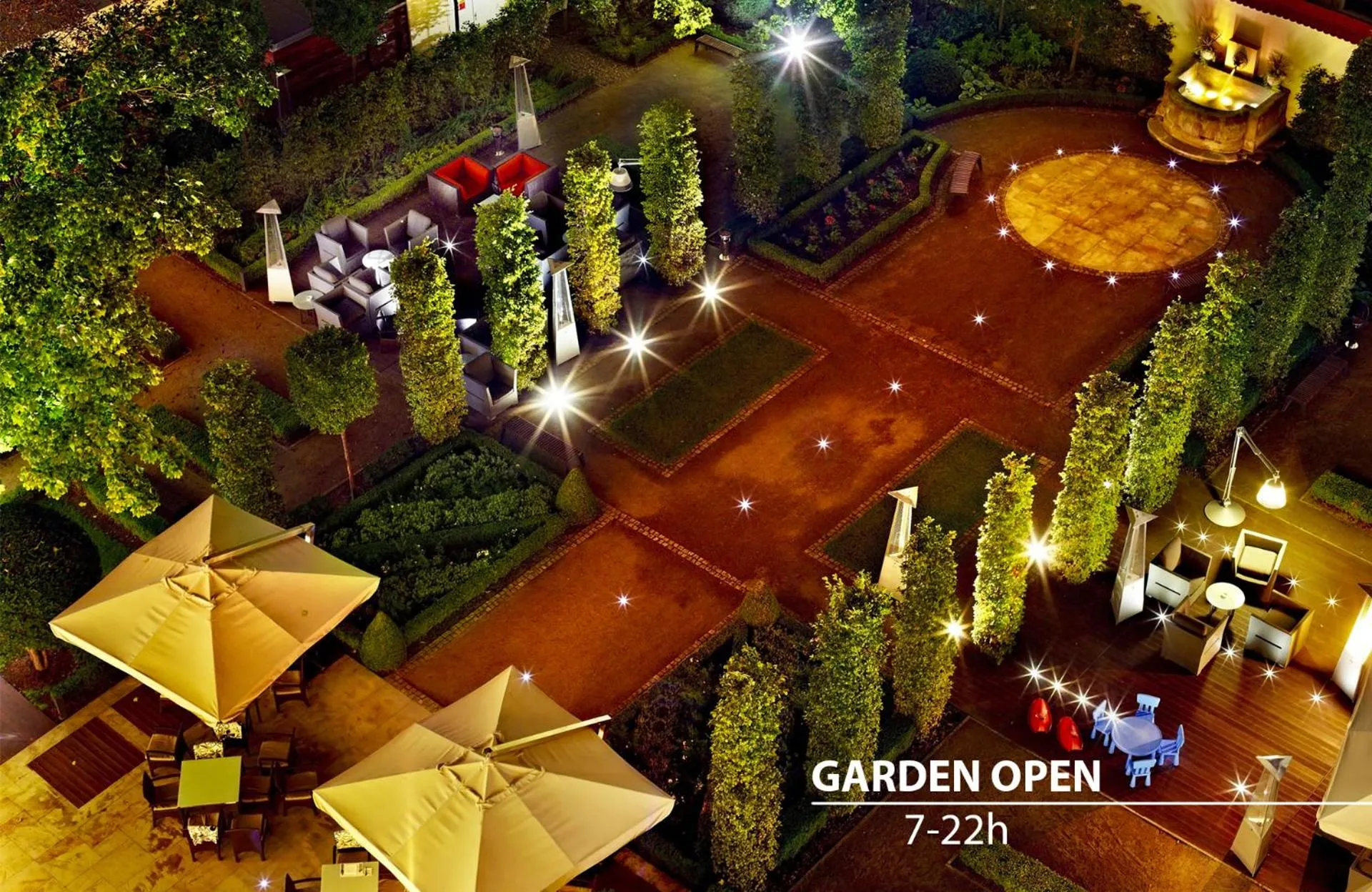 Garden in The Grand Mark Prague - The Leading Hotels of the World