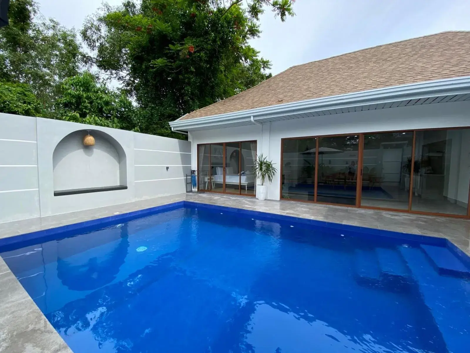Pool view in Pineale Villas, Resort and Spa Pool view in Pineale Villas, Resort and Spa