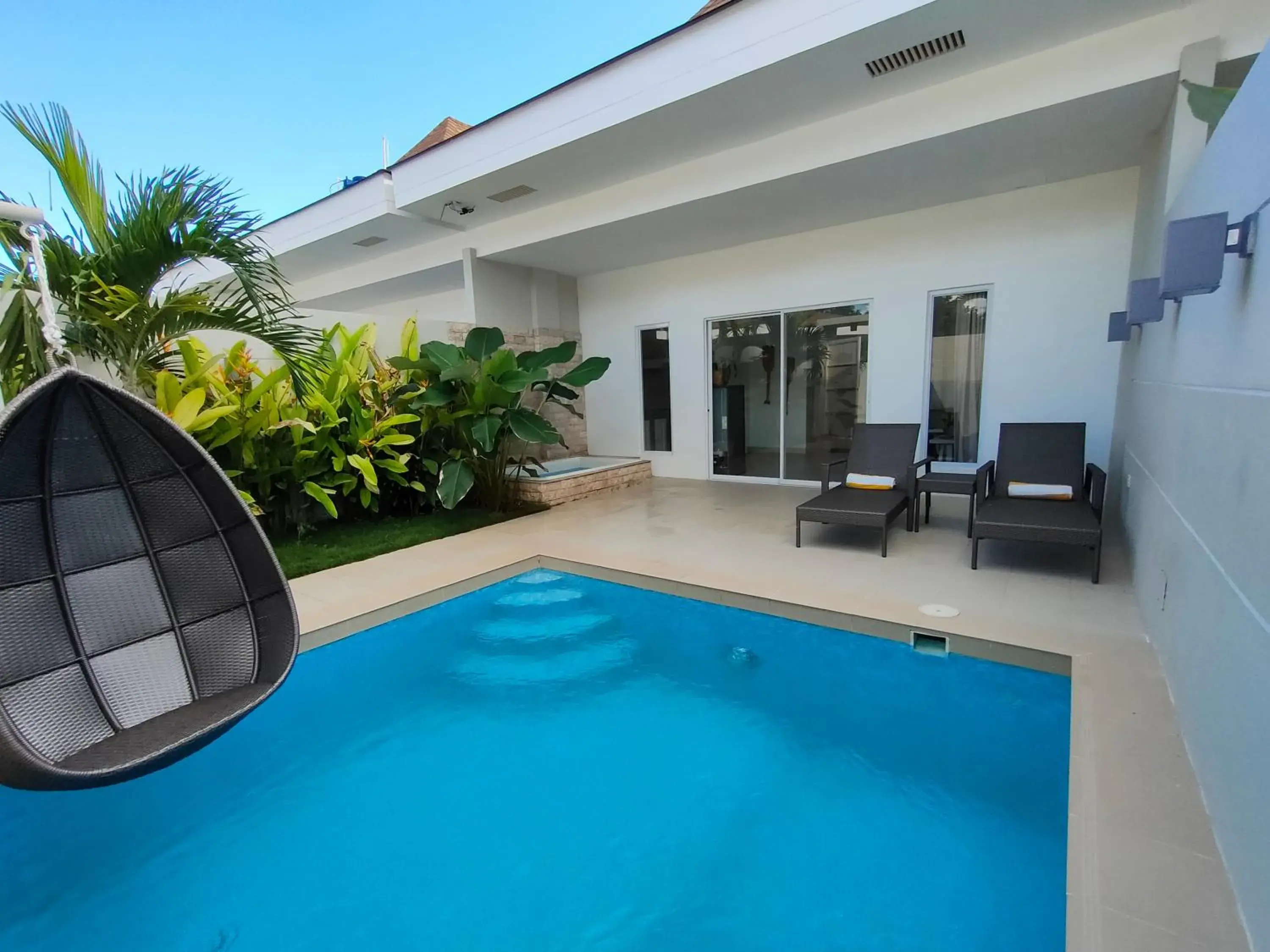 Pool view in Pineale Villas, Resort and Spa Pool view in Pineale Villas, Resort and Spa