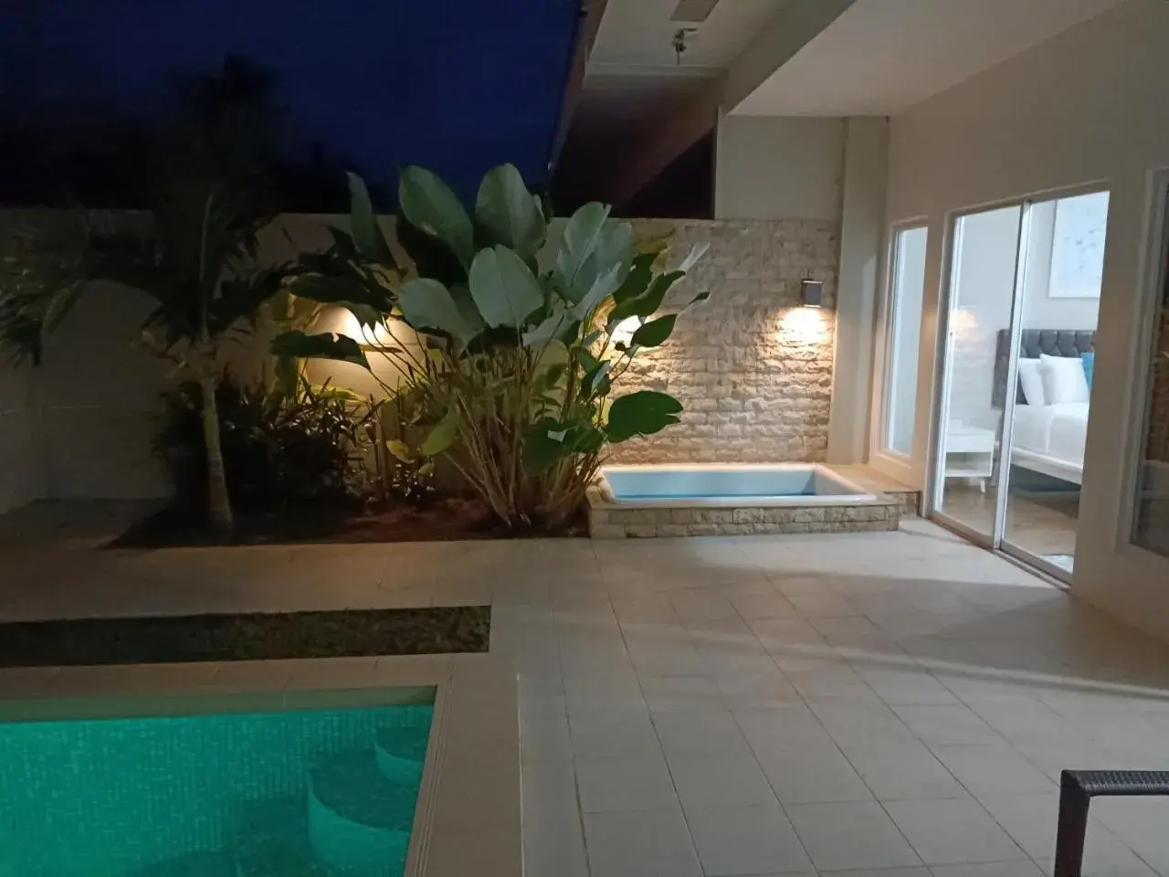 Pool view in Pineale Villas, Resort and Spa Pool view in Pineale Villas, Resort and Spa