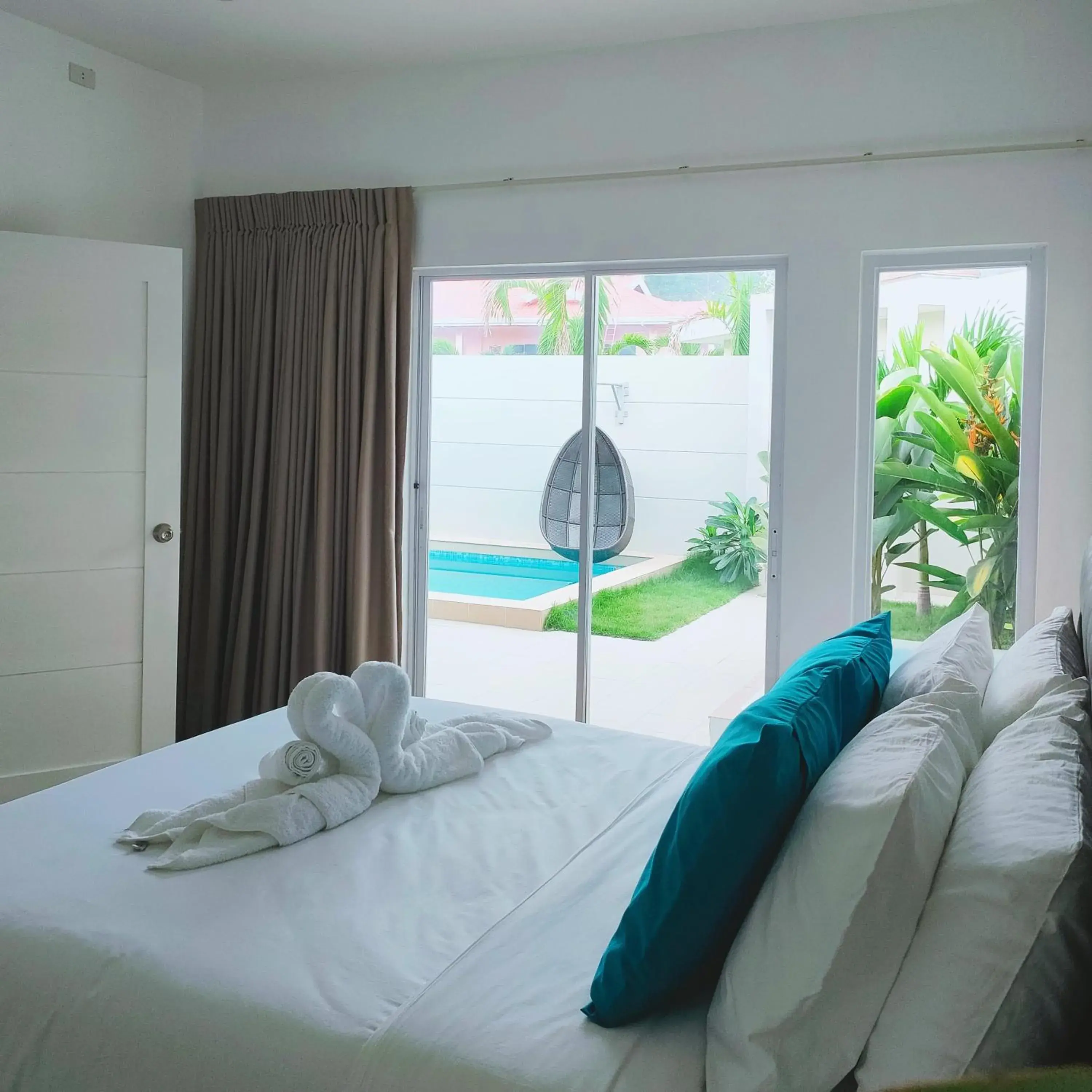Bedroom, Bed in Pineale Villas, Resort and Spa Bedroom, Bed in Pineale Villas, Resort and Spa