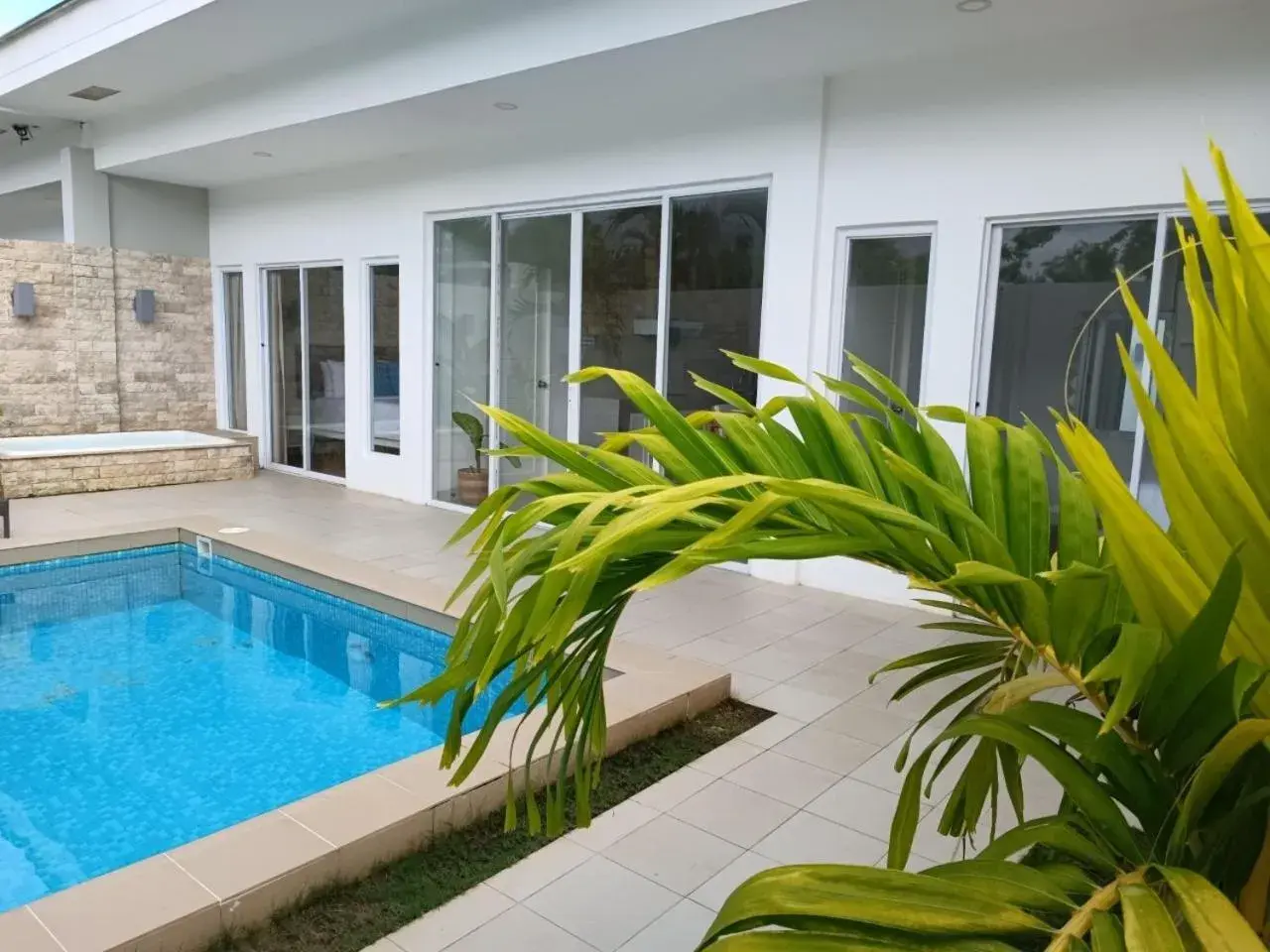 Pool view in Pineale Villas, Resort and Spa Pool view in Pineale Villas, Resort and Spa