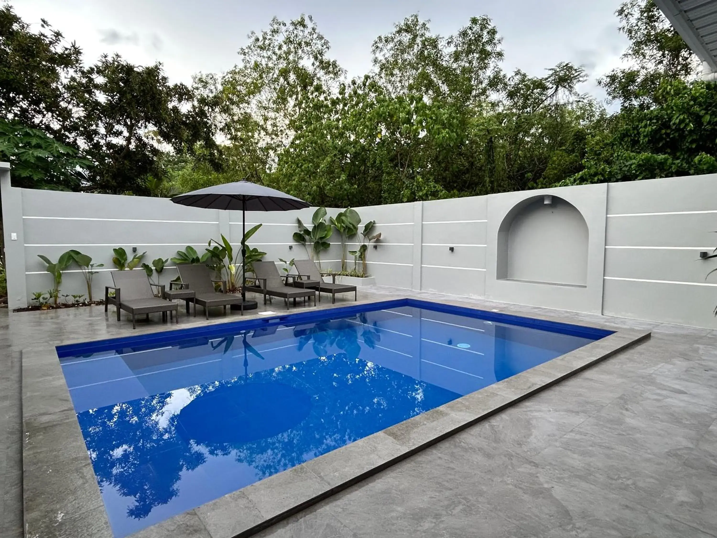 Pool view in Pineale Villas, Resort and Spa Pool view in Pineale Villas, Resort and Spa