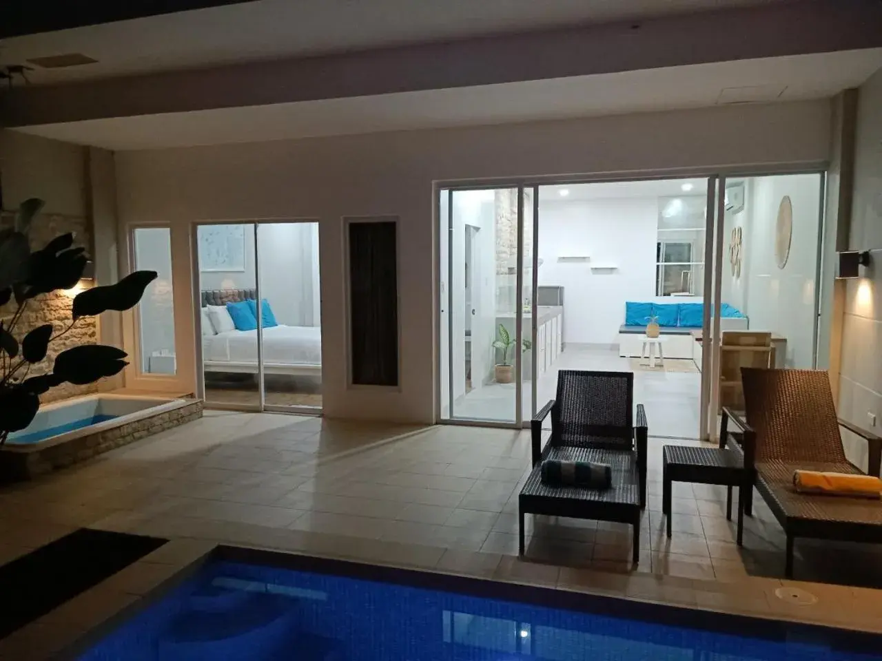 Pool view in Pineale Villas, Resort and Spa Pool view in Pineale Villas, Resort and Spa