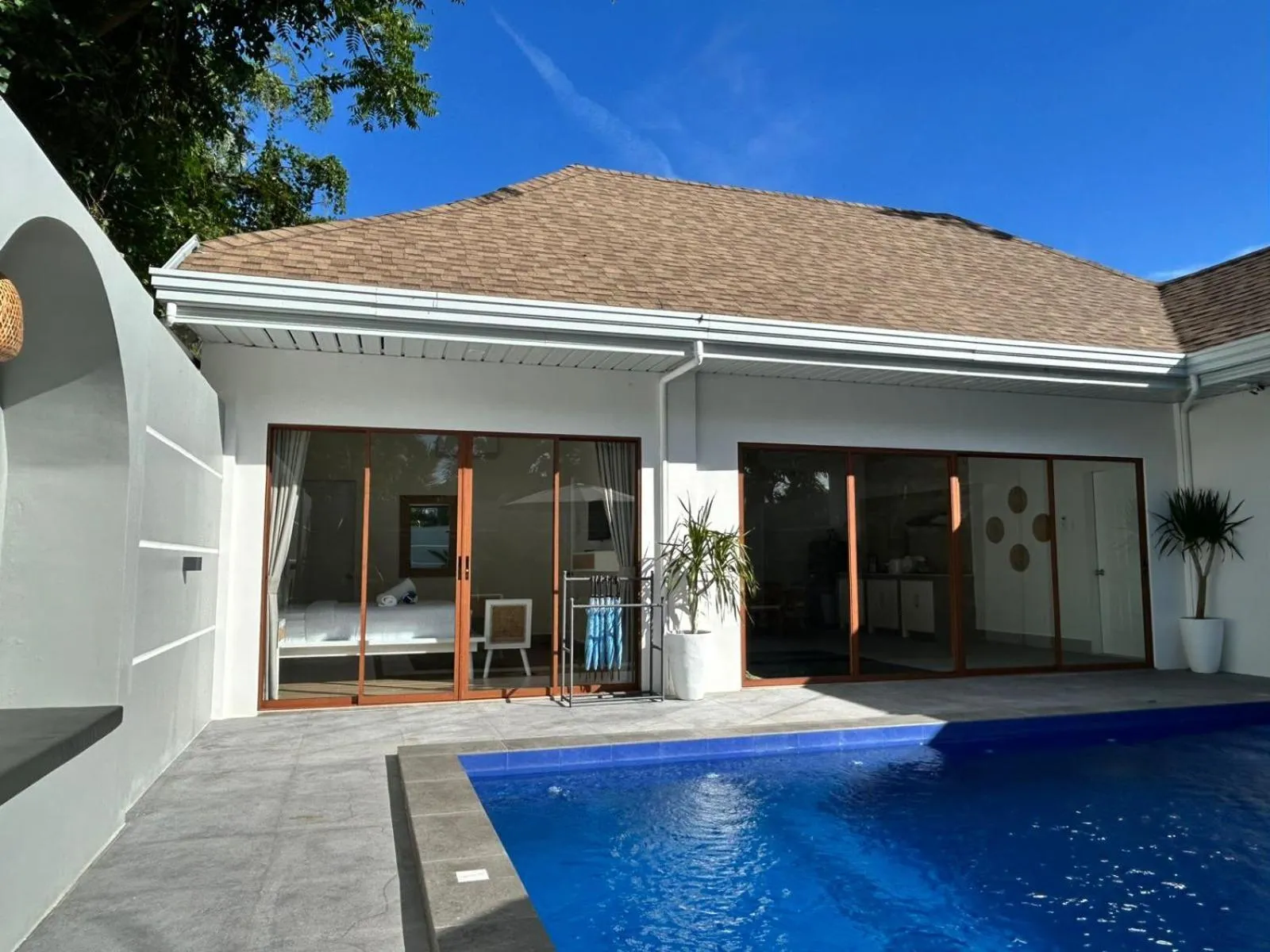 Swimming pool in Pineale Villas, Resort and Spa