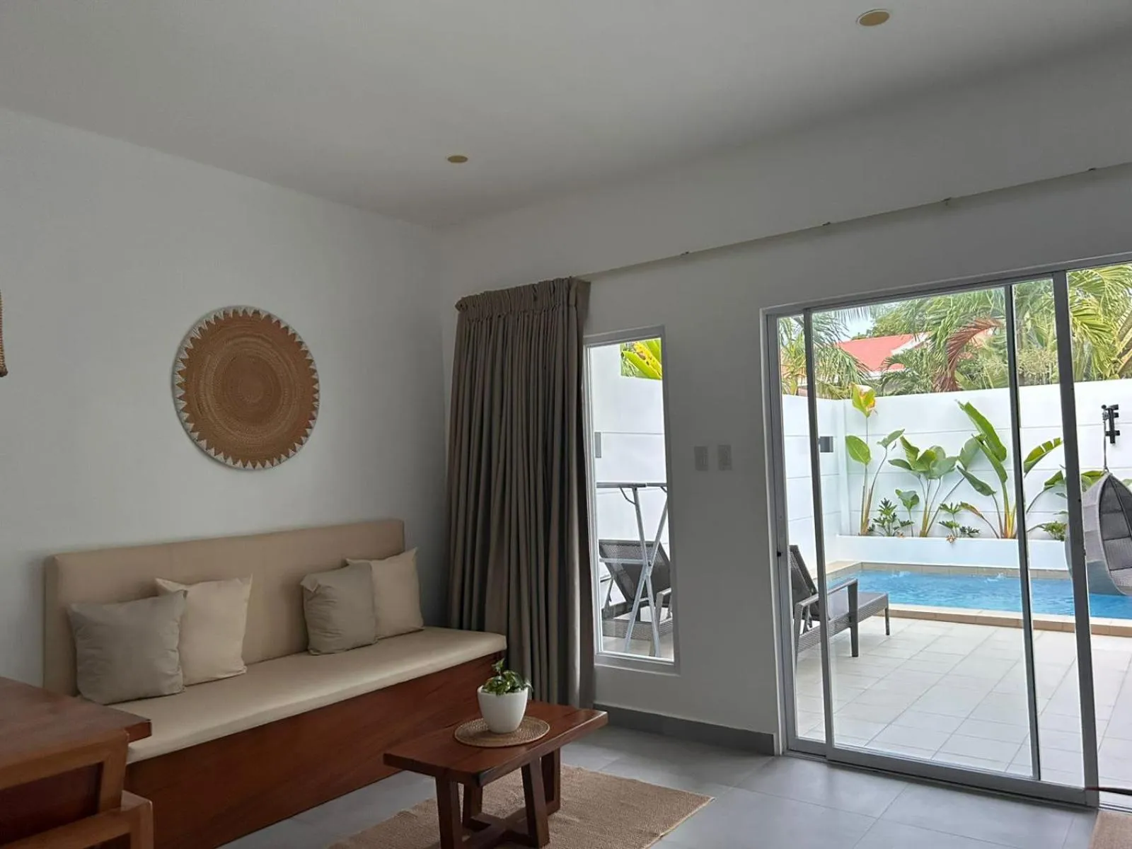 Seating area in Pineale Villas, Resort and Spa