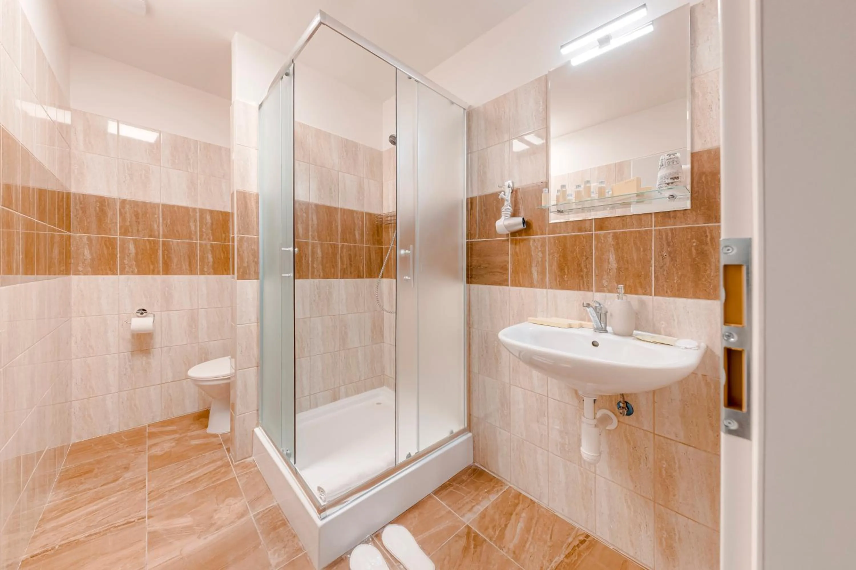 Shower in Koruna Hotel