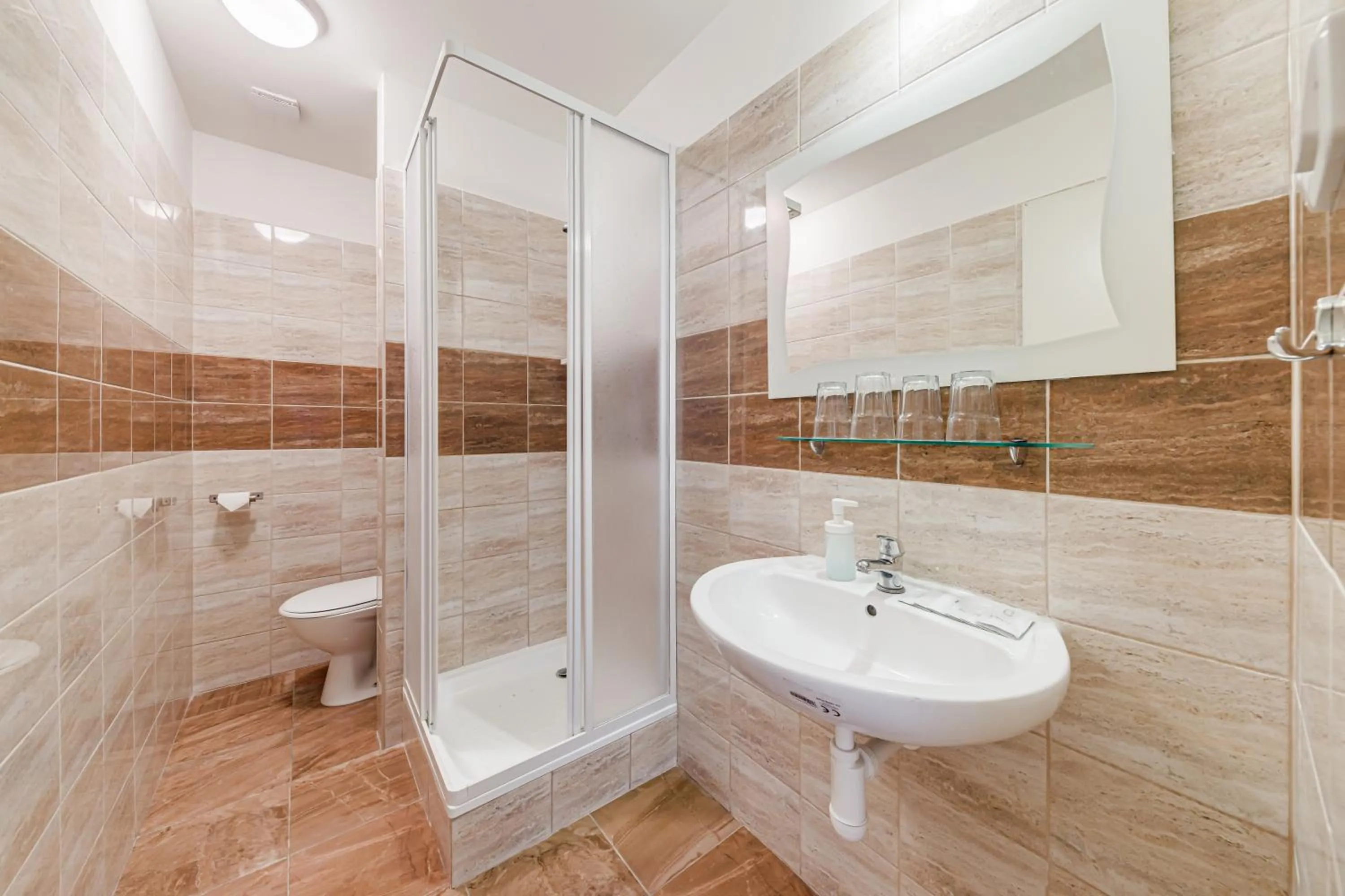 Bathroom in Koruna Hotel