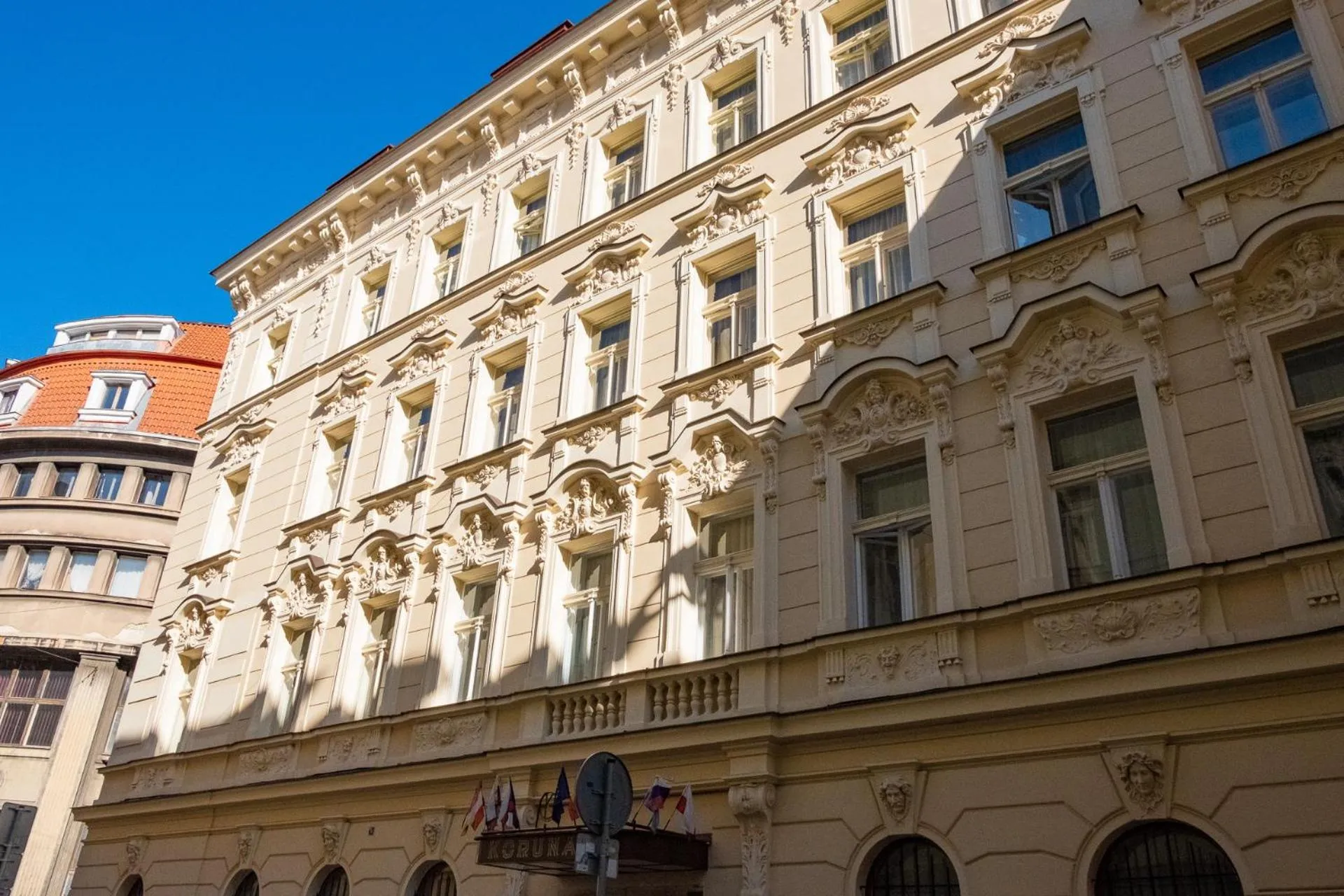 Property building in Koruna Hotel