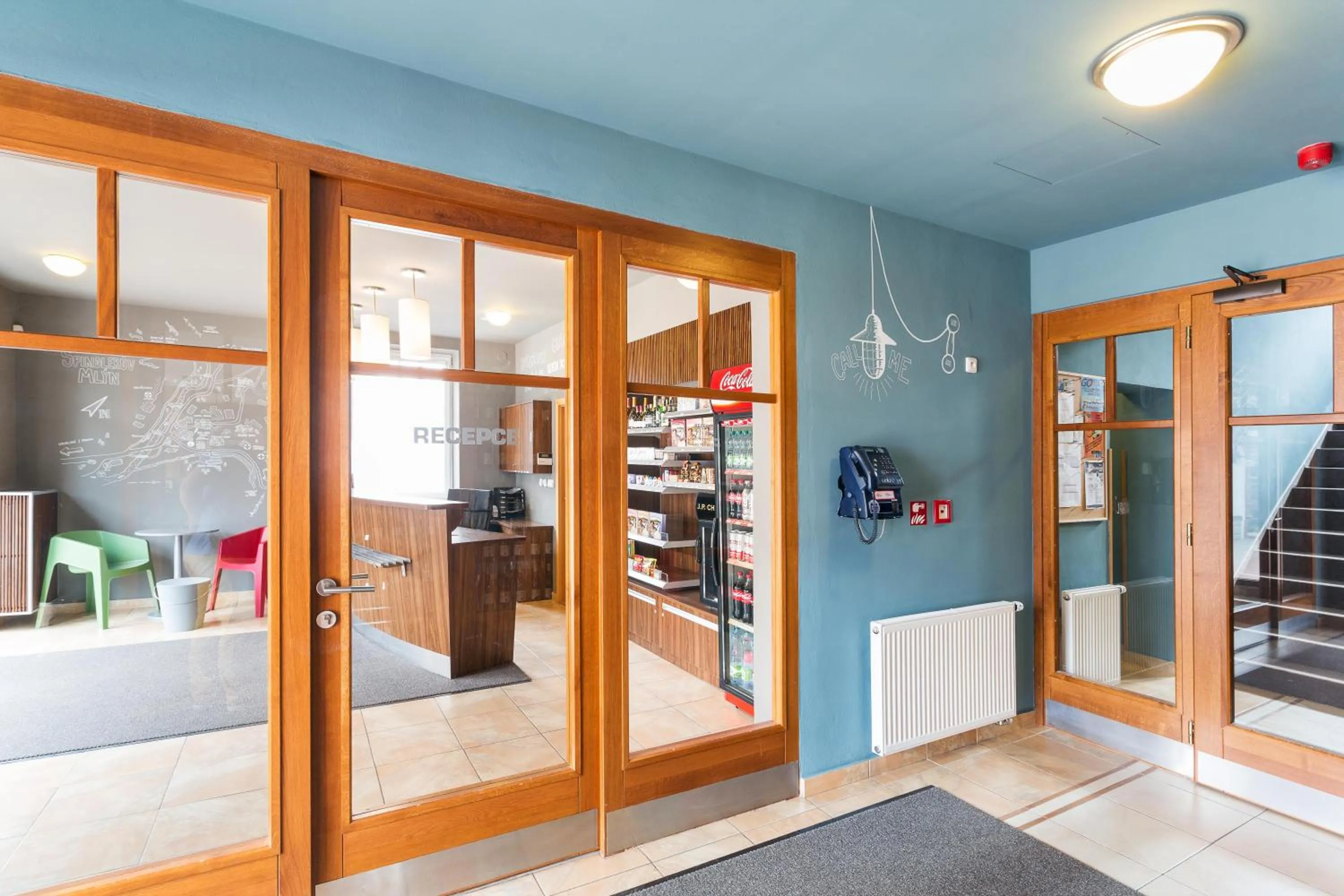 Lobby or reception in Wellness Hotel Grand