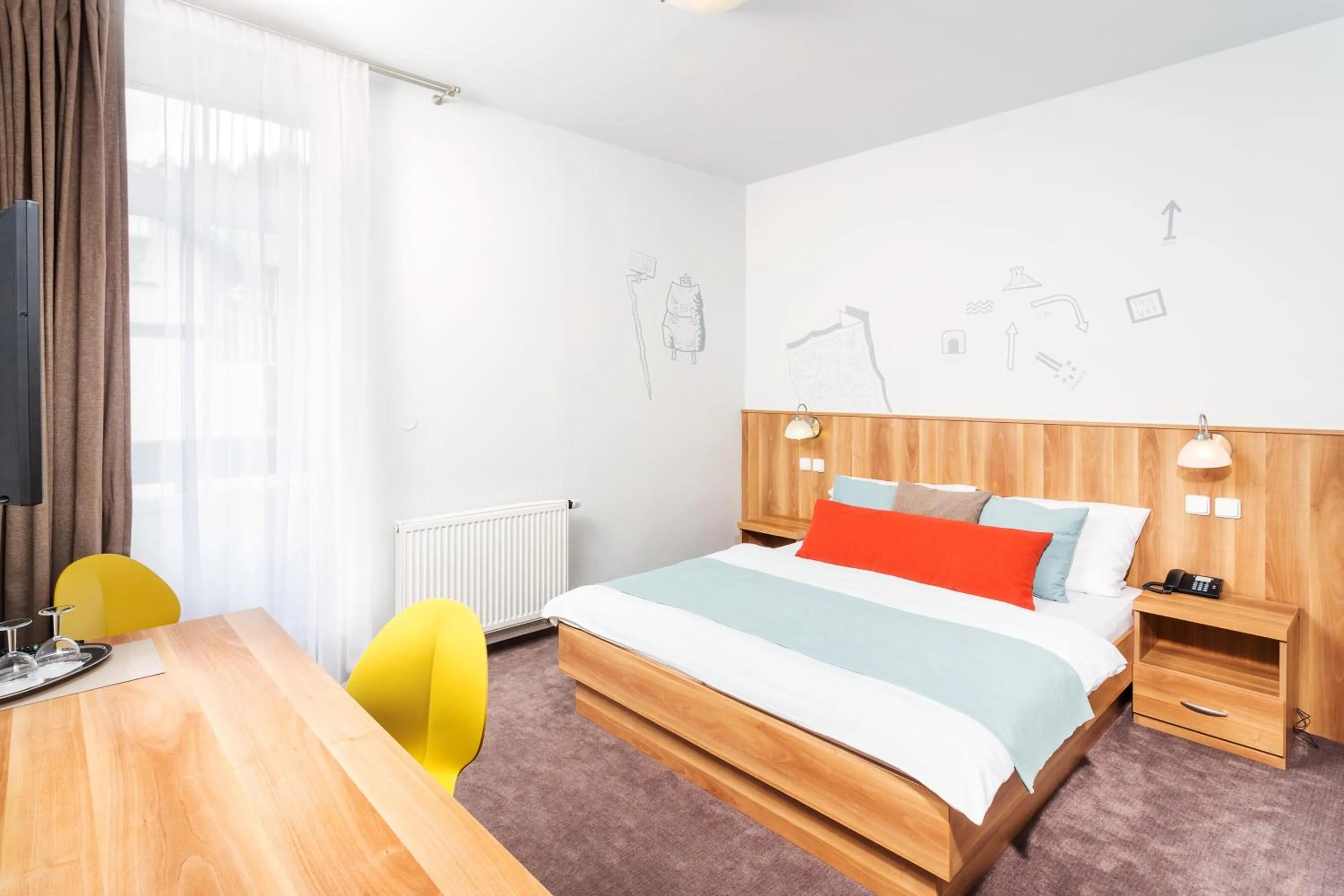 Photo of the whole room, Bed in Wellness Hotel Grand