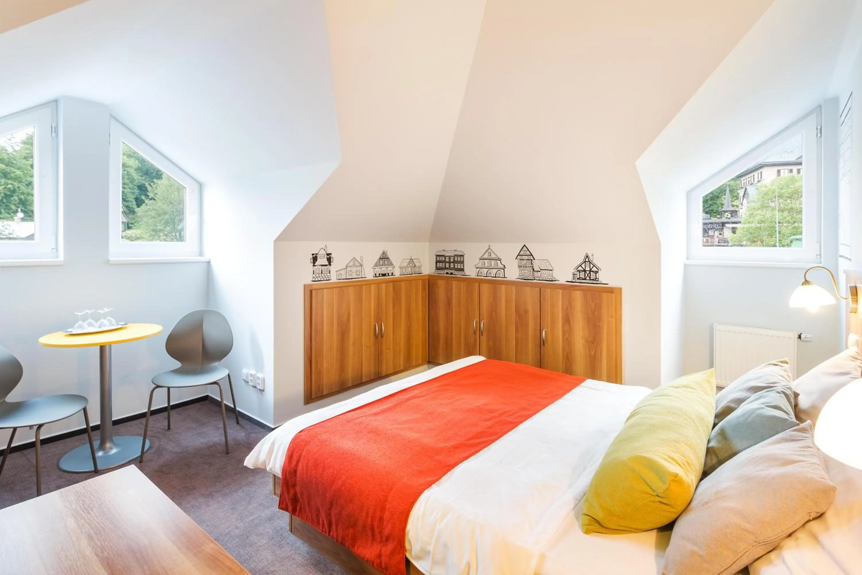 Bedroom, Bed in Wellness Hotel Grand