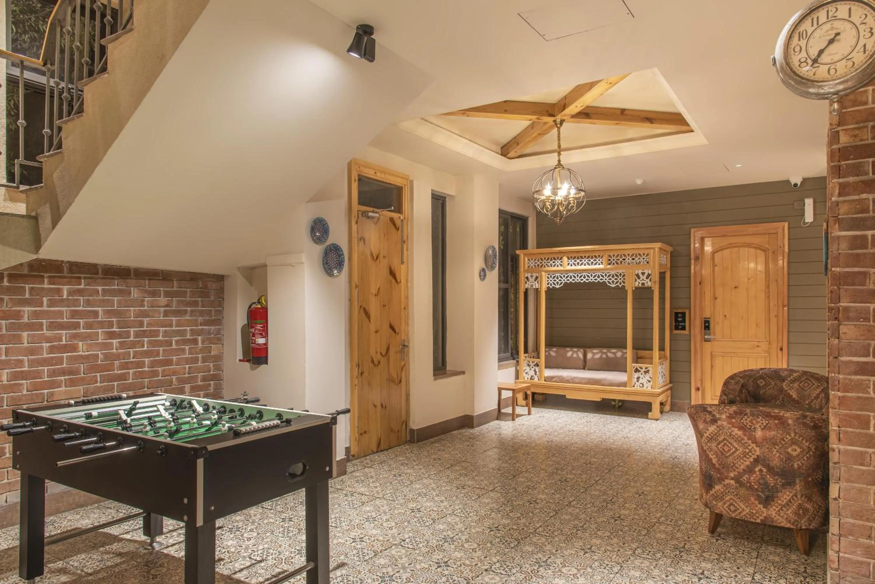 Game Room in Echor Mandara TreeVilla Dharamshala