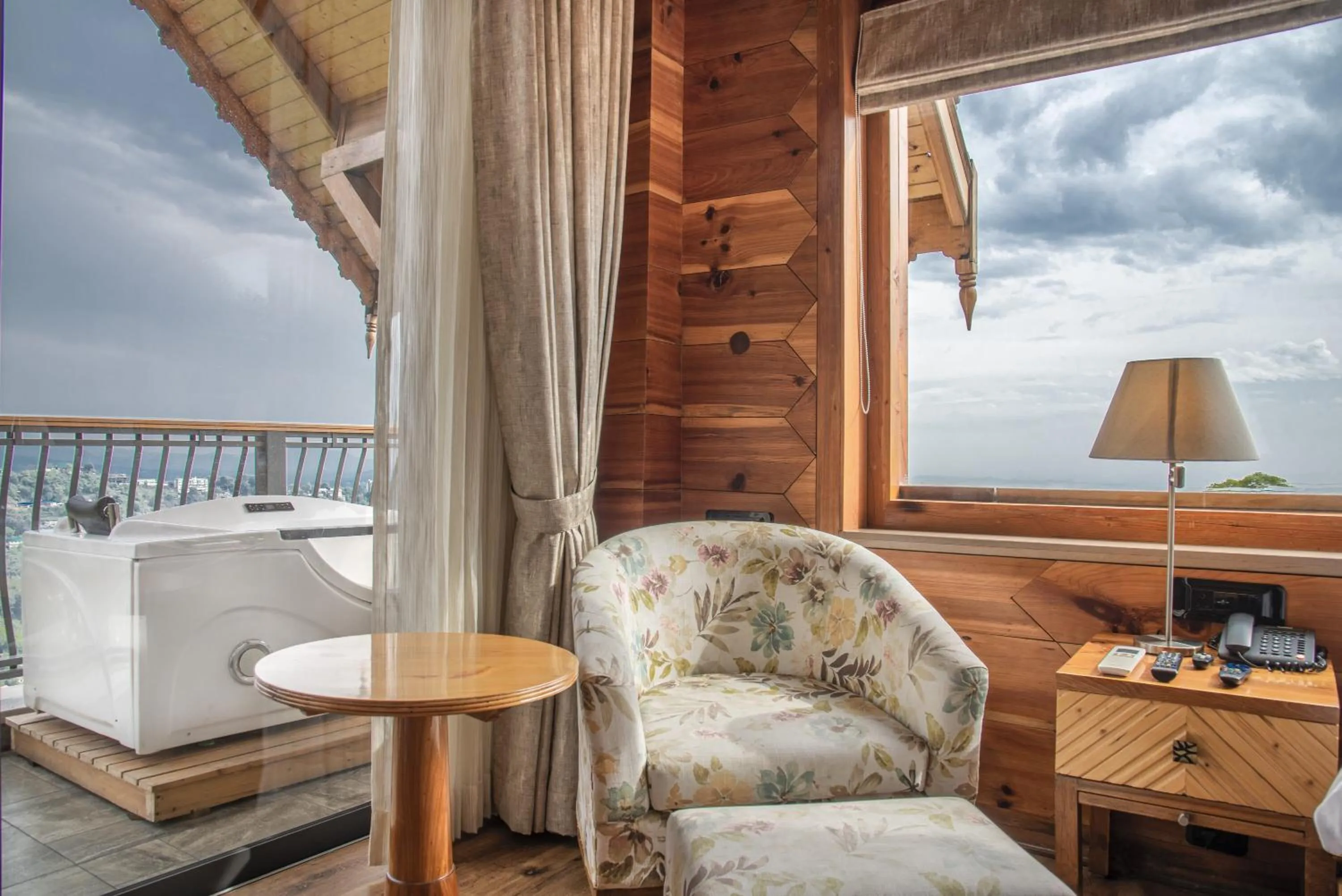 View (from property/room) in Echor Mandara TreeVilla Dharamshala