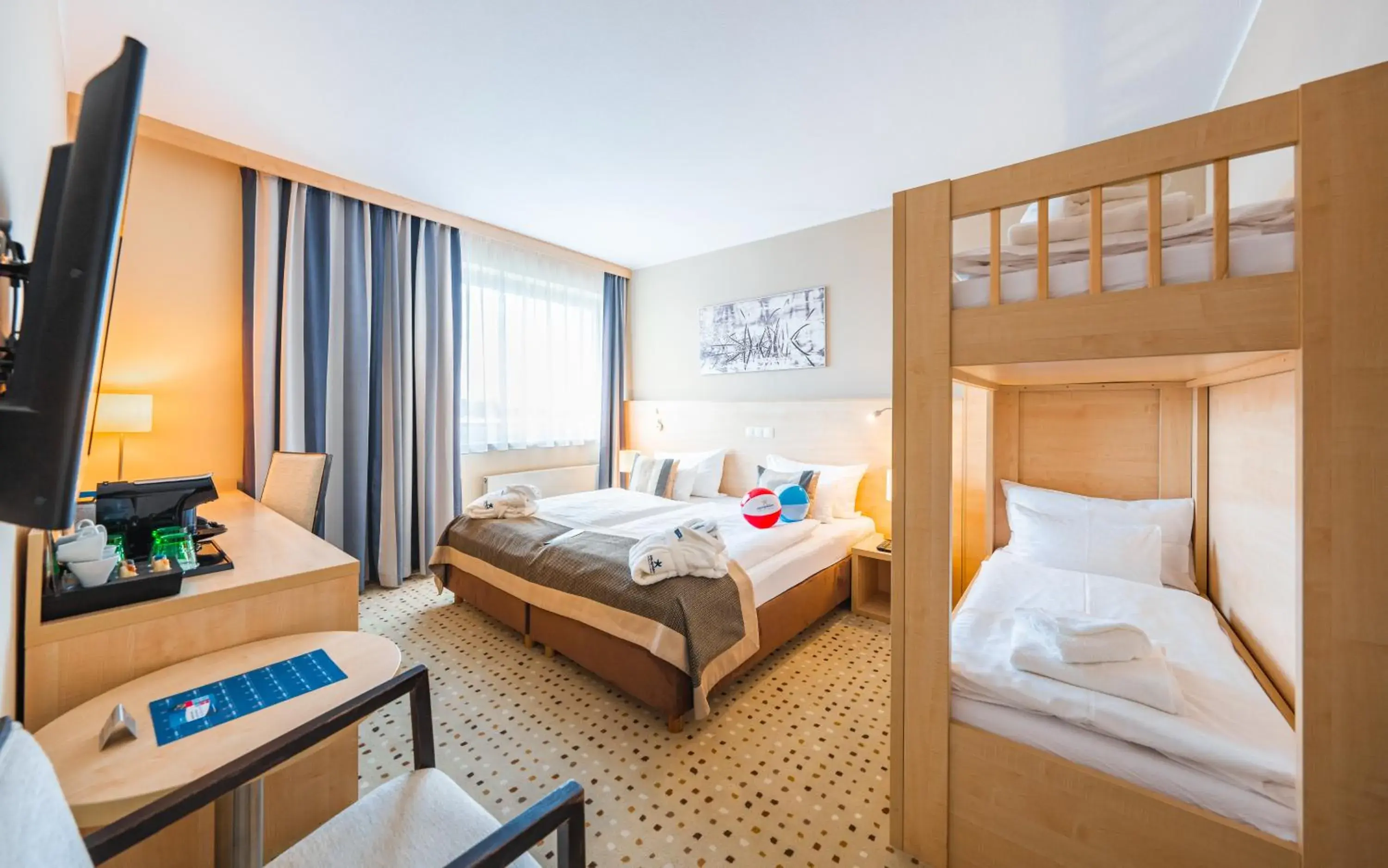 Family Room with waterpark Access (2 Adults + 2 Children) in Aquapalace Hotel Prague Family Room with waterpark Access (2 Adults + 2 Children) in Aquapalace Hotel Prague