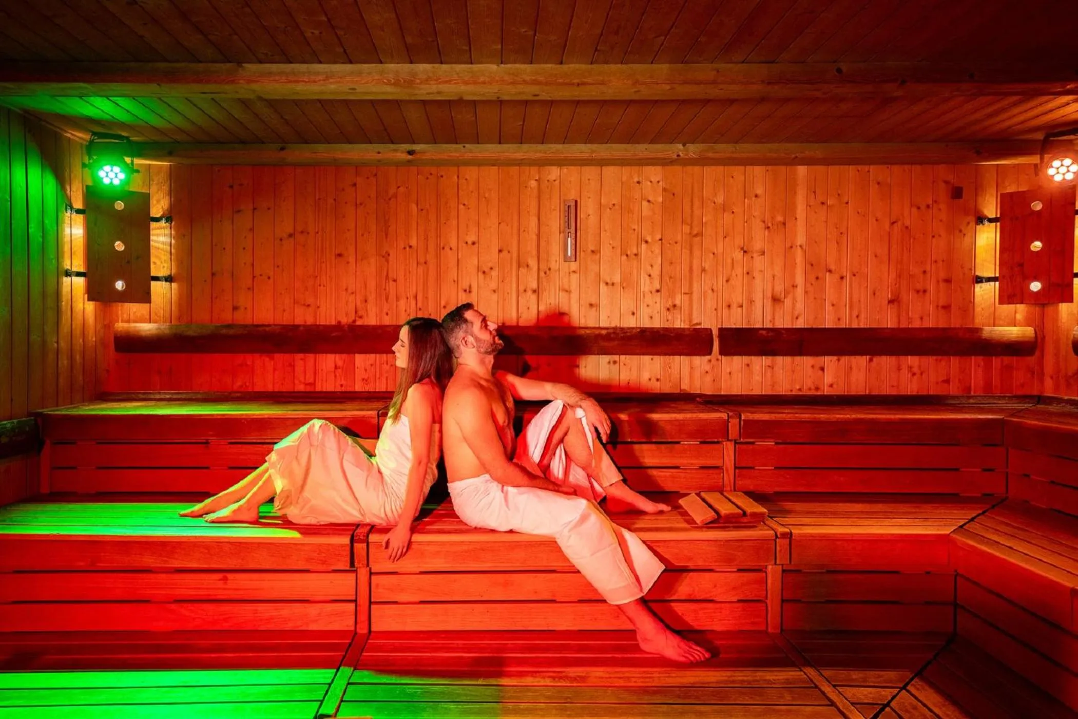 People in Aquapalace Hotel Prague