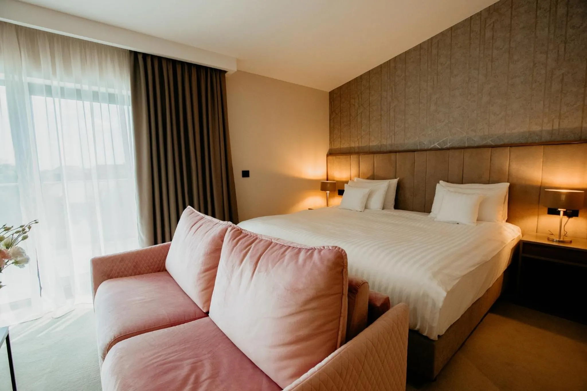 Photo of the whole room, Bed in Hotel Stein Collection