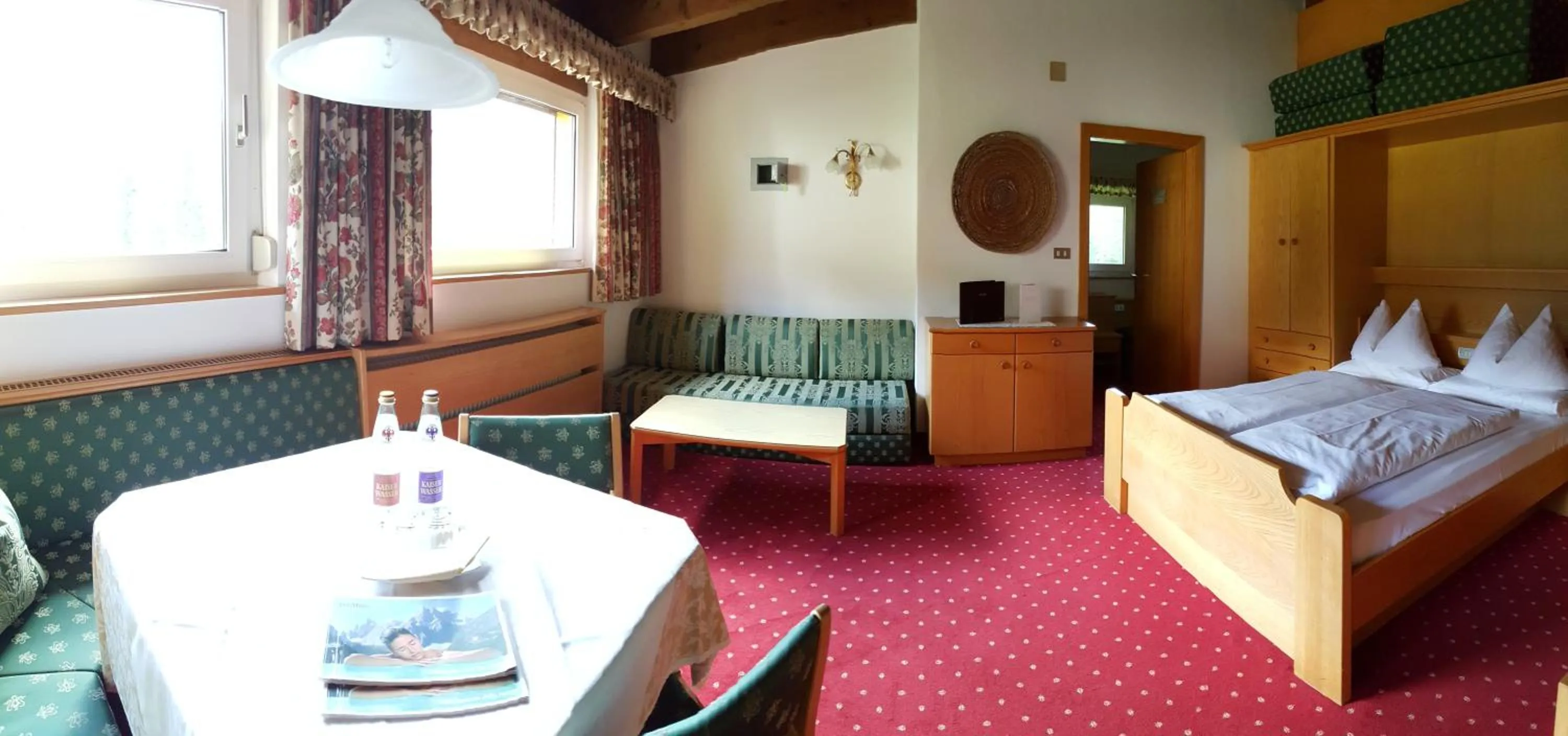 Bedroom, Bed in Residence Bad Moos