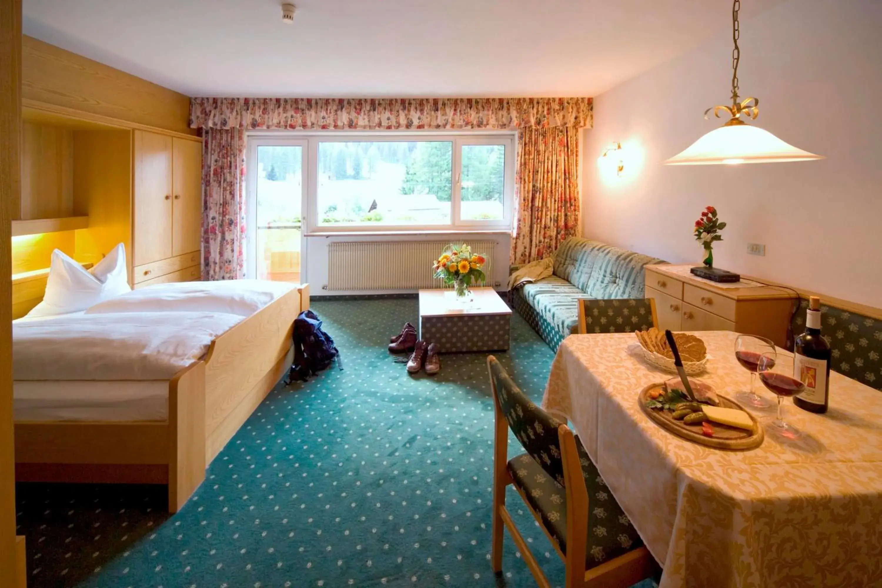 Double Room with Balcony in Residence Bad Moos Double Room with Balcony in Residence Bad Moos