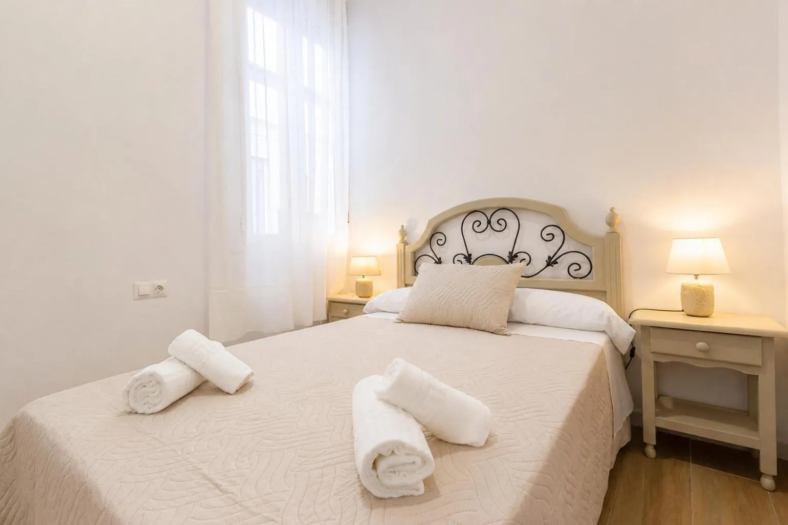Bed in Apartamento Buganvilla