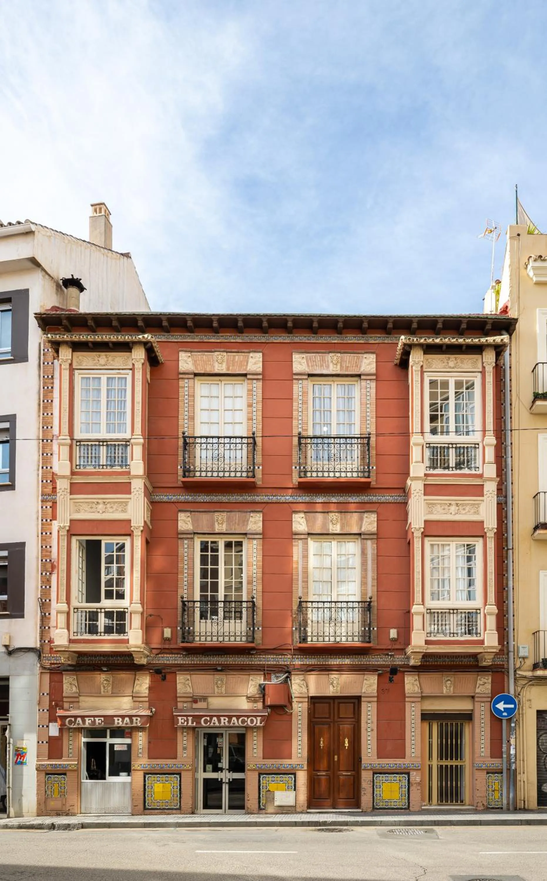 Property building in Apartamento Buganvilla