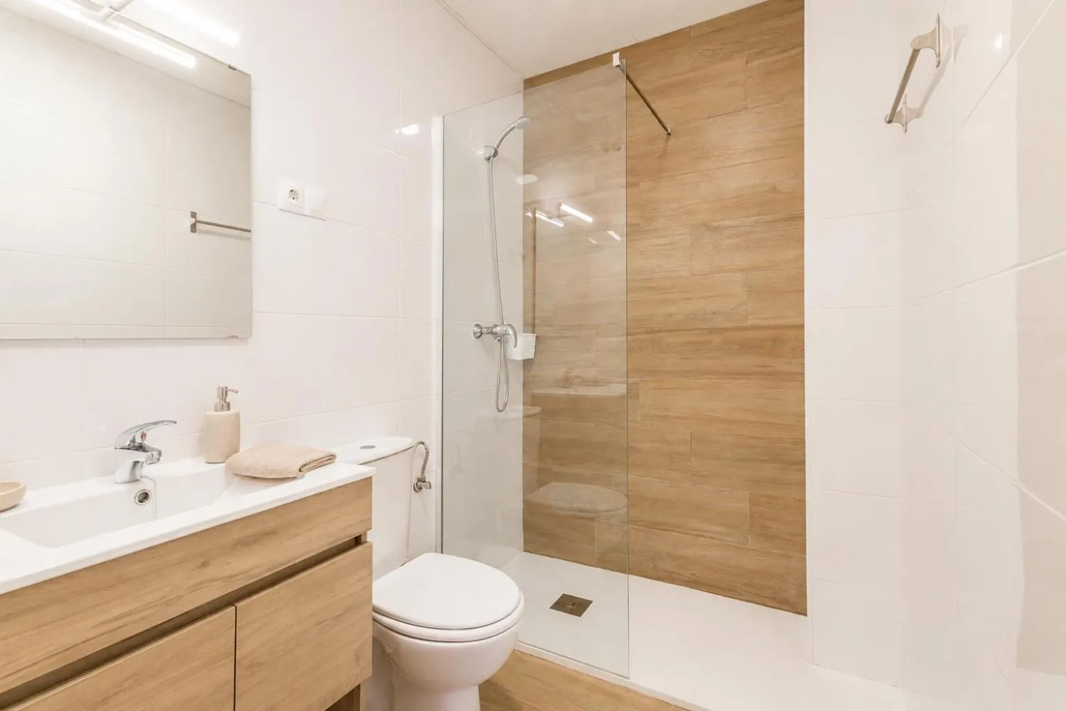 Shower in Apartamento Buganvilla