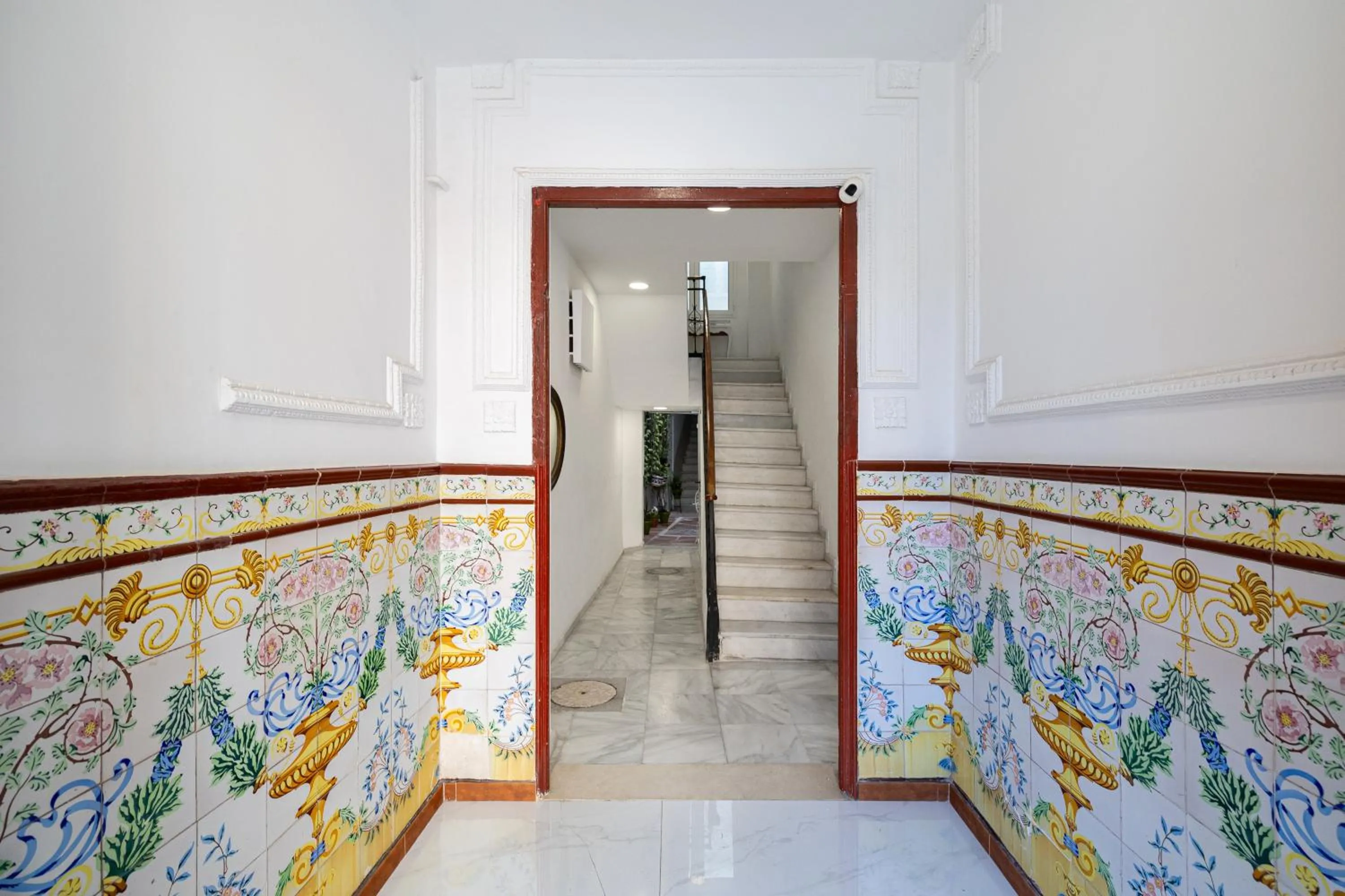 Lobby or reception, Bed in Apartamento Buganvilla