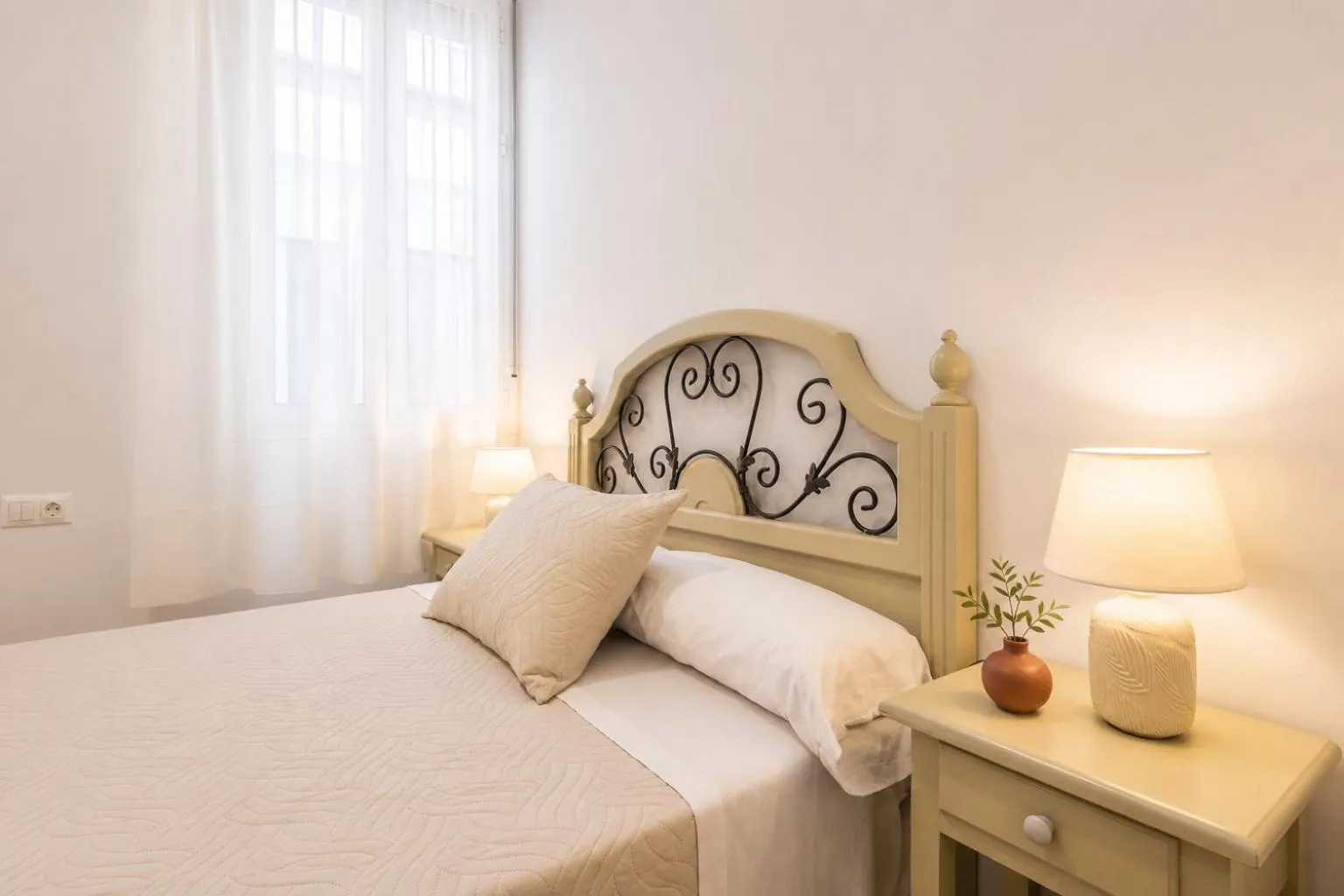 Bed in Apartamento Buganvilla