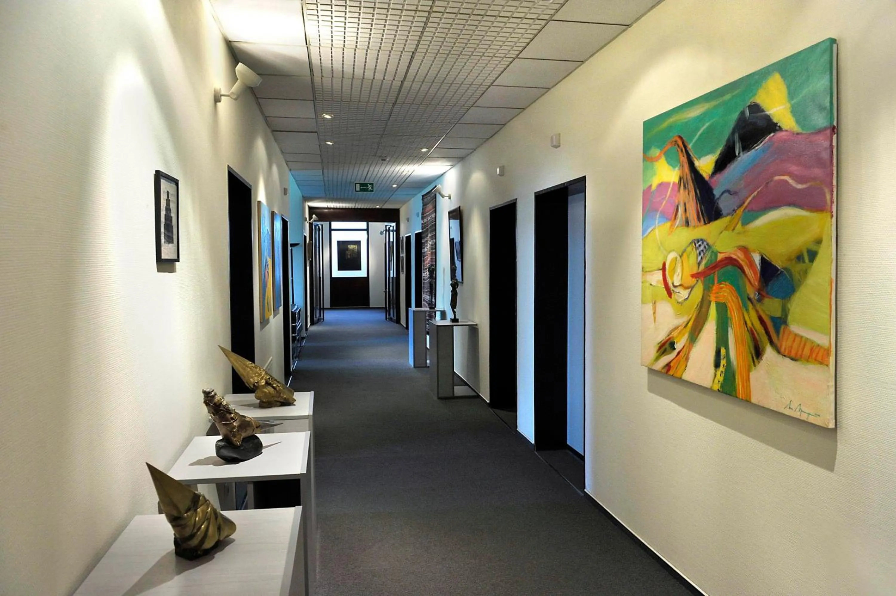 Decorative detail in Berlin ART Hotel