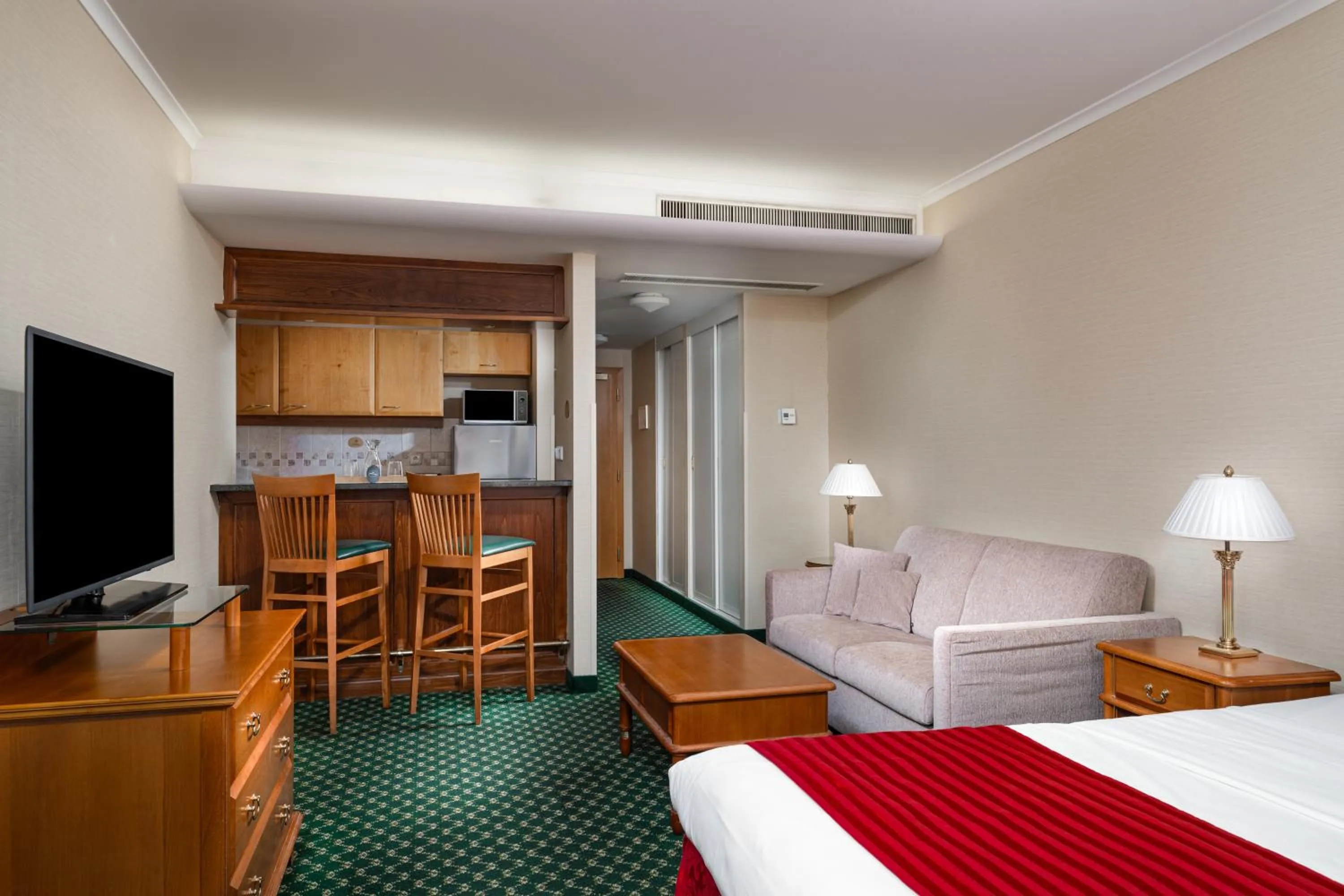 Bed in Mamaison Residence Downtown Prague