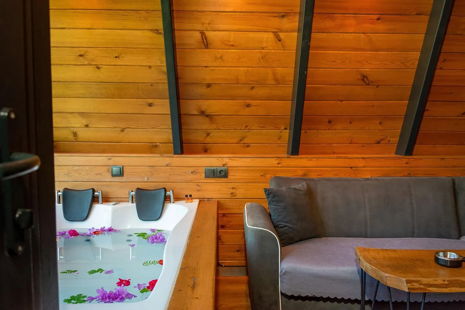 Living room in Pavri suit bungalov