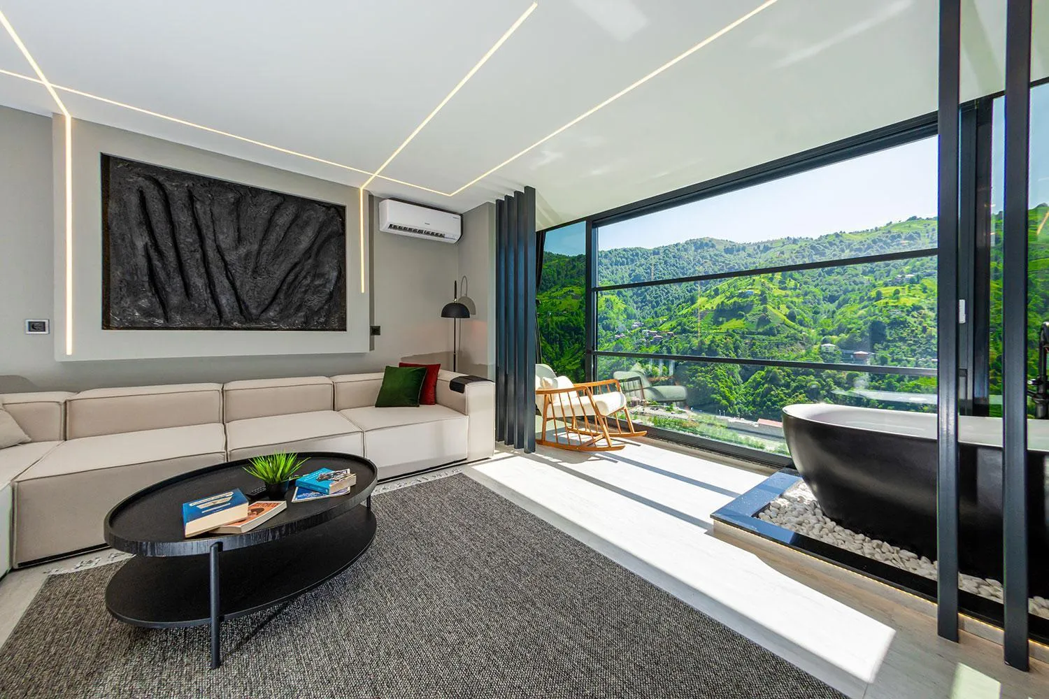 Natural landscape in Pavri suit bungalov