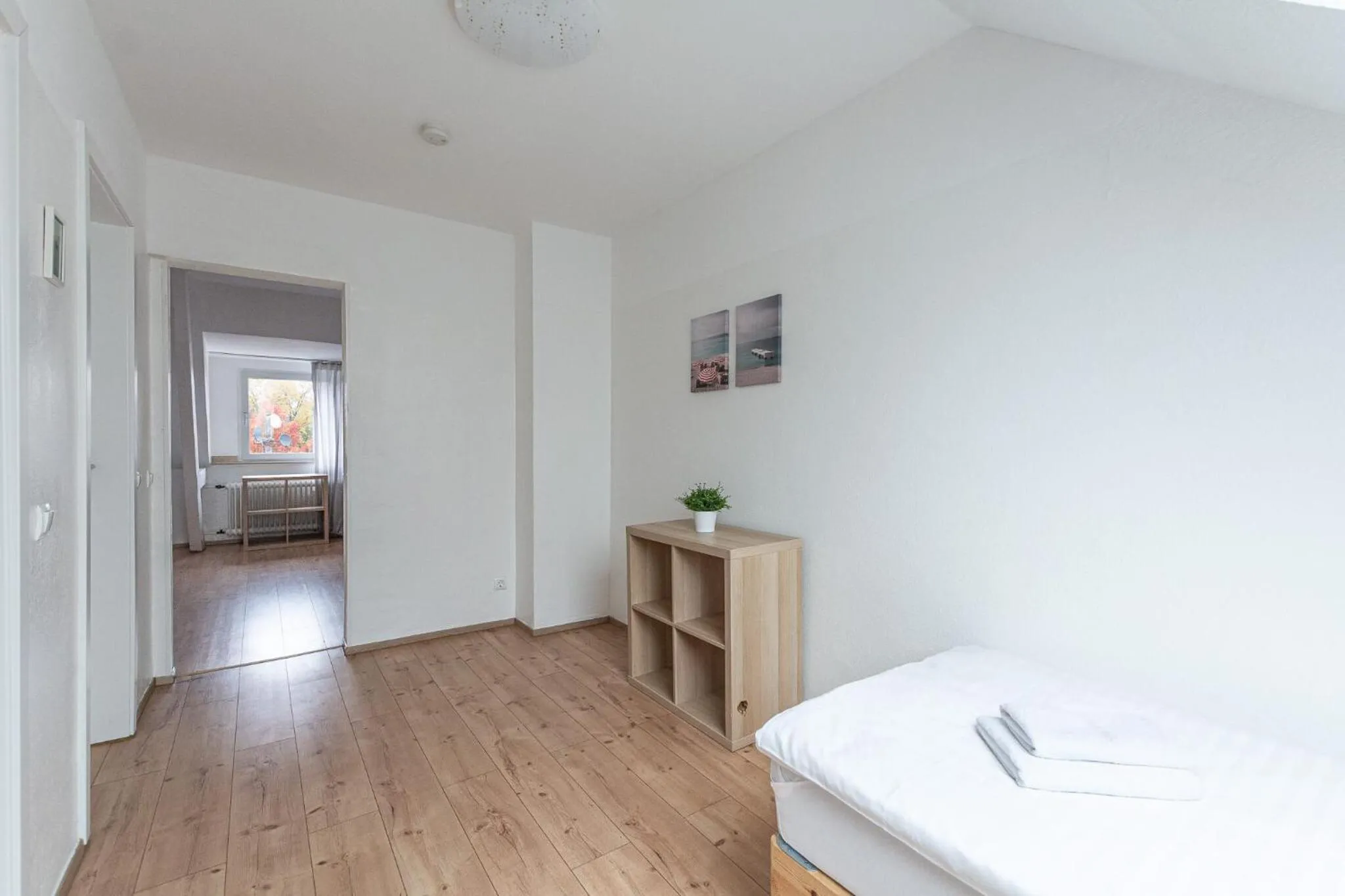 Bed in T&K Apartments - Apartments 20 Min to MESSE DUS